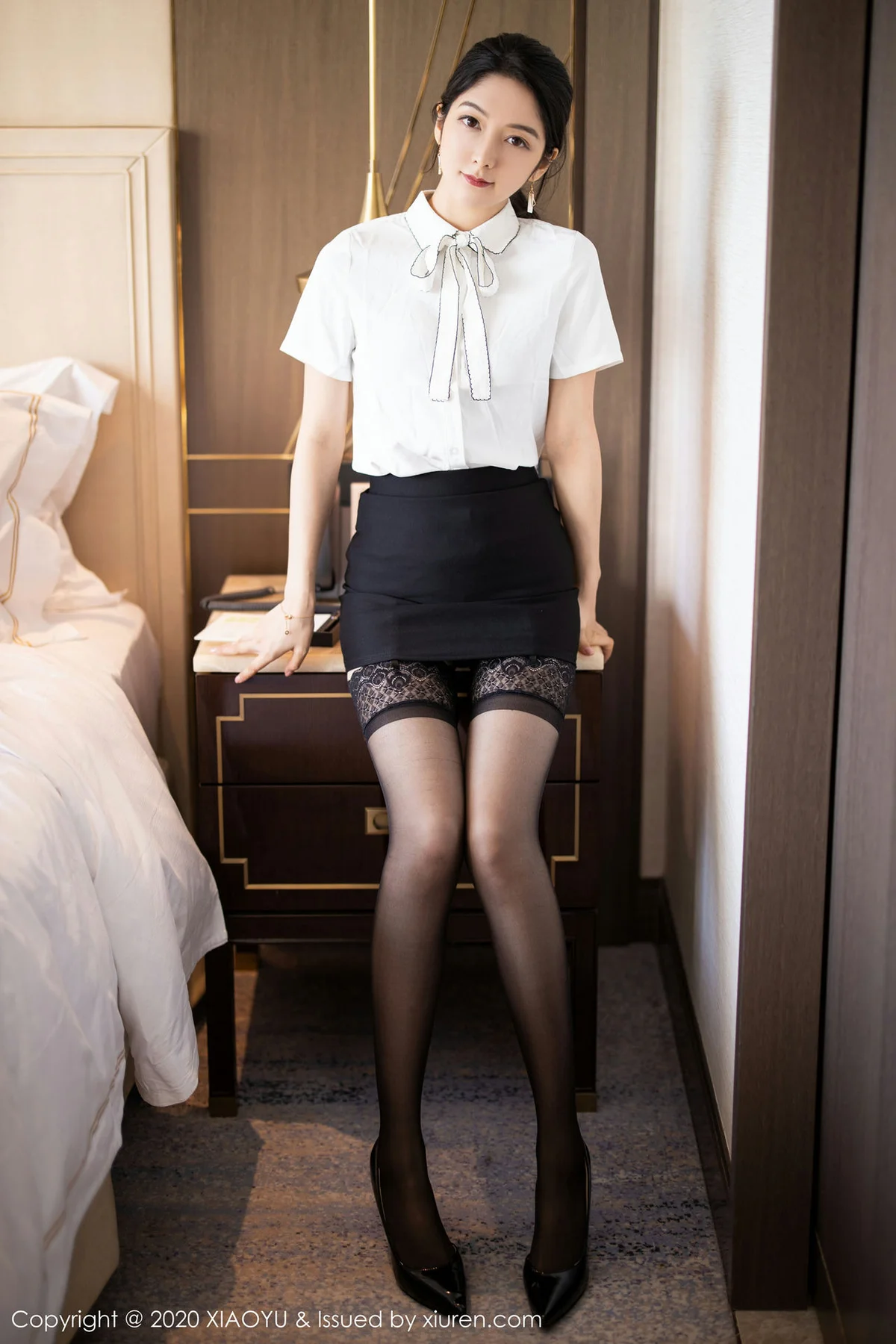 XIAOYU  语画界 Vol.258 OL职业装 Angela小热巴  澳门旅拍写真 - 6