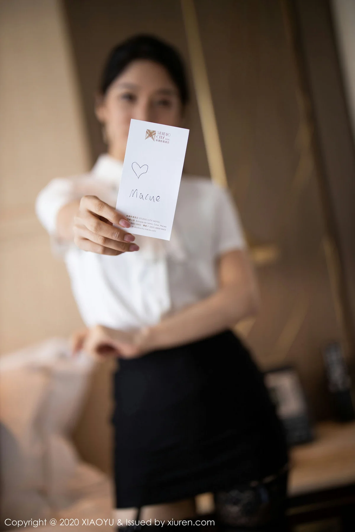 XIAOYU  语画界 Vol.258 OL职业装 Angela小热巴  澳门旅拍写真 - 10