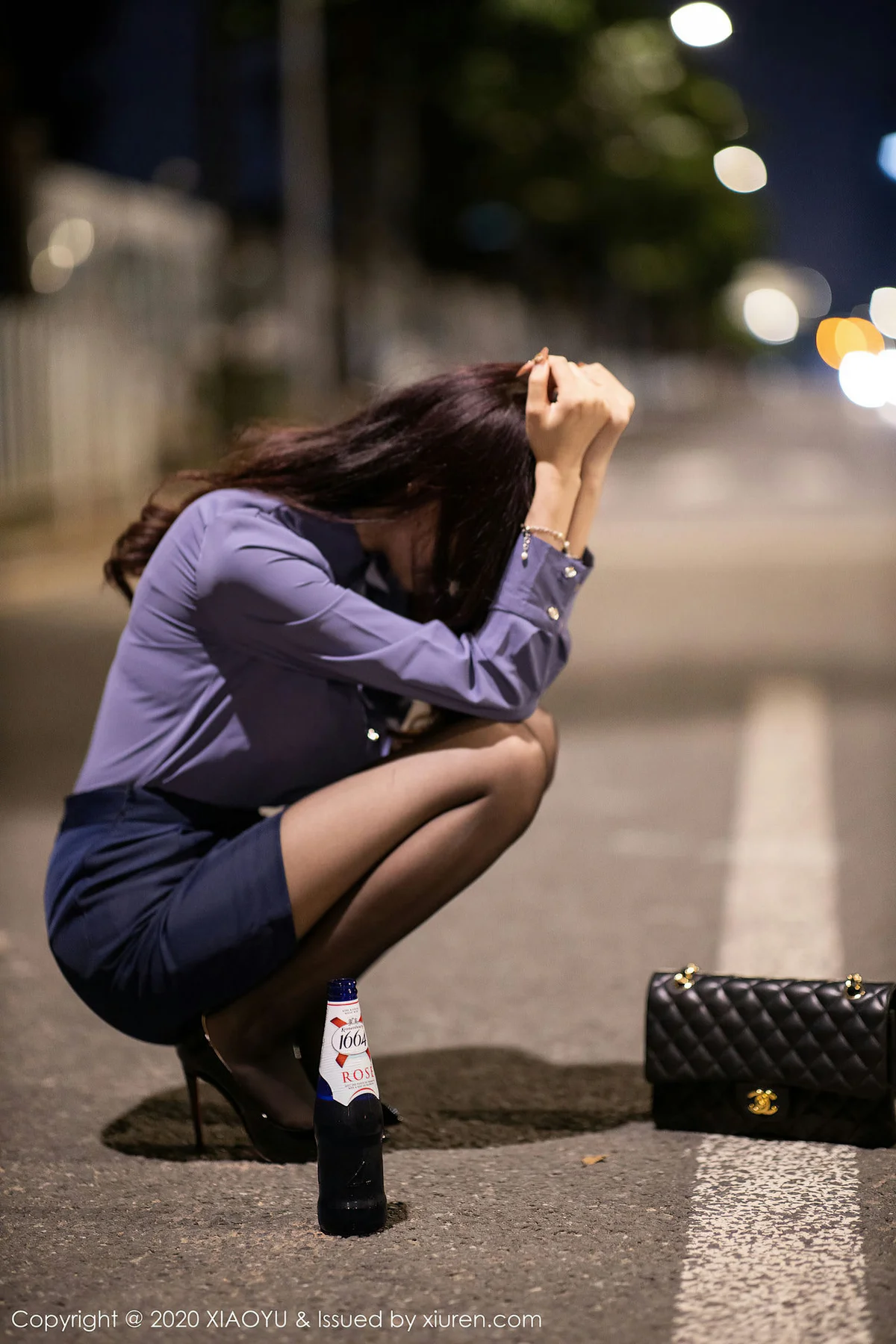 XIAOYU  语画界 Vol.323 街边醉酒场景 杨晨晨 阳朔旅拍 - 3