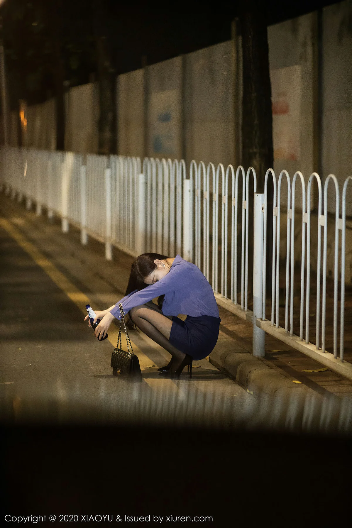 XIAOYU  语画界 Vol.323 街边醉酒场景 杨晨晨 阳朔旅拍 - 1