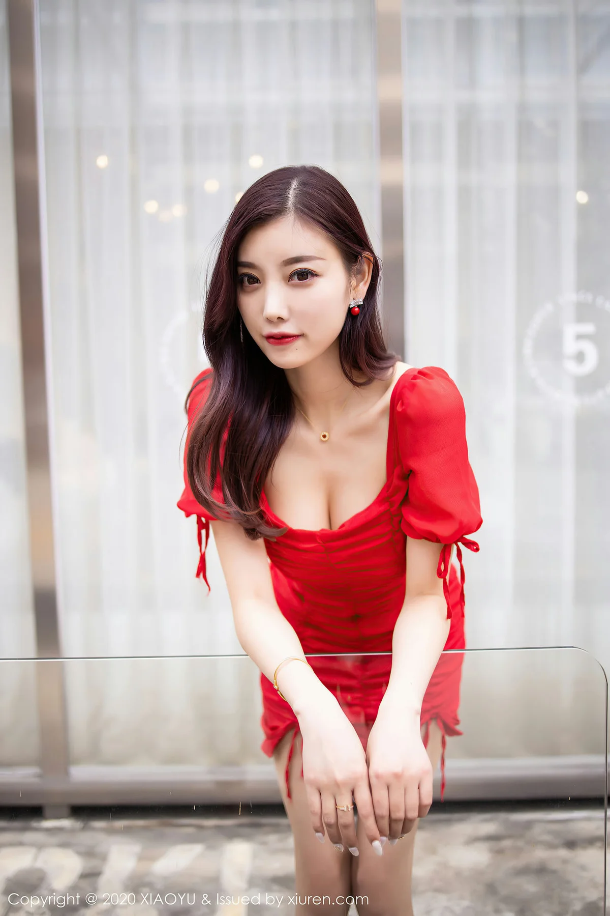 XIAOYU  语画界 Vol.326 杨晨晨 曼妙优雅红裙 - 5