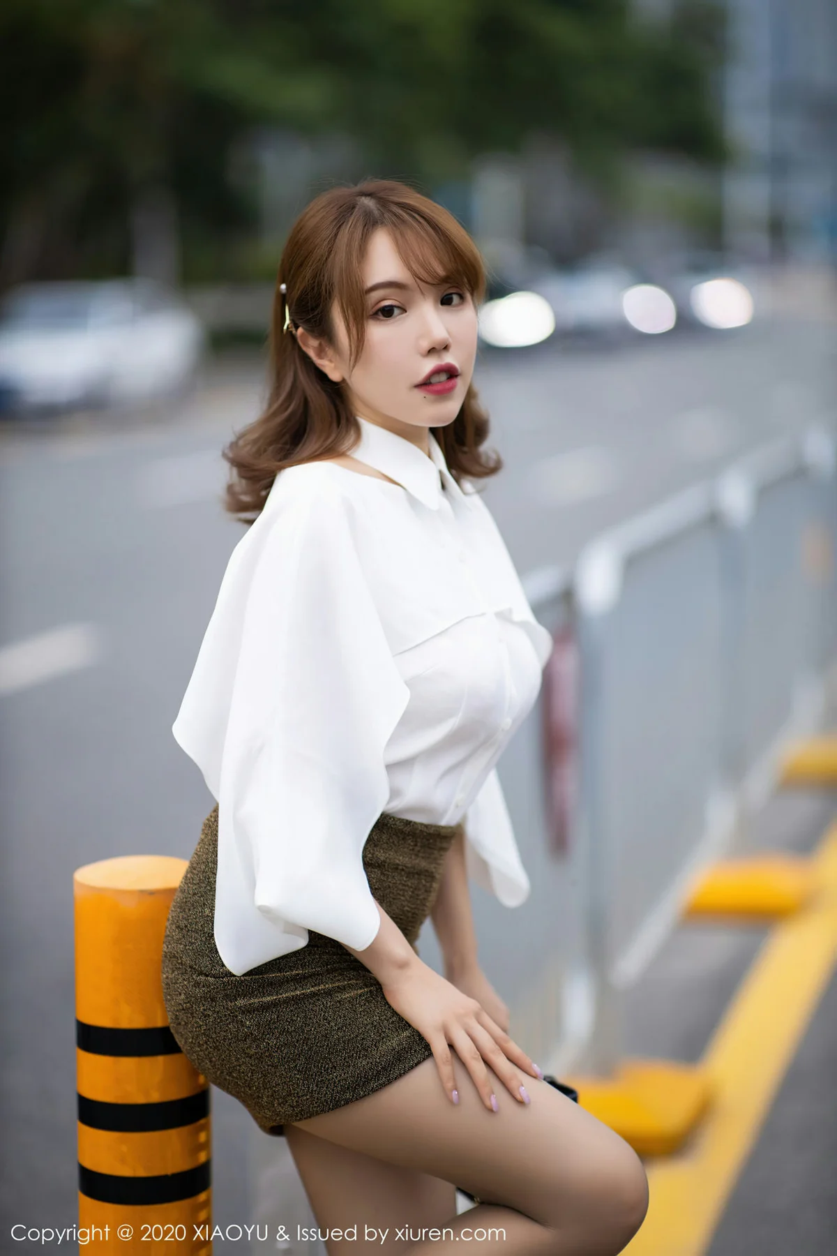 XIAOYU  语画界 Vol.382 黄楽然 性感车模气质美女 - 7