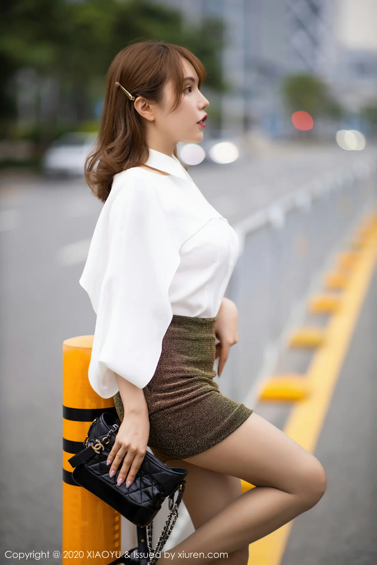 XIAOYU  语画界 Vol.382 黄楽然 性感车模气质美女 - 8