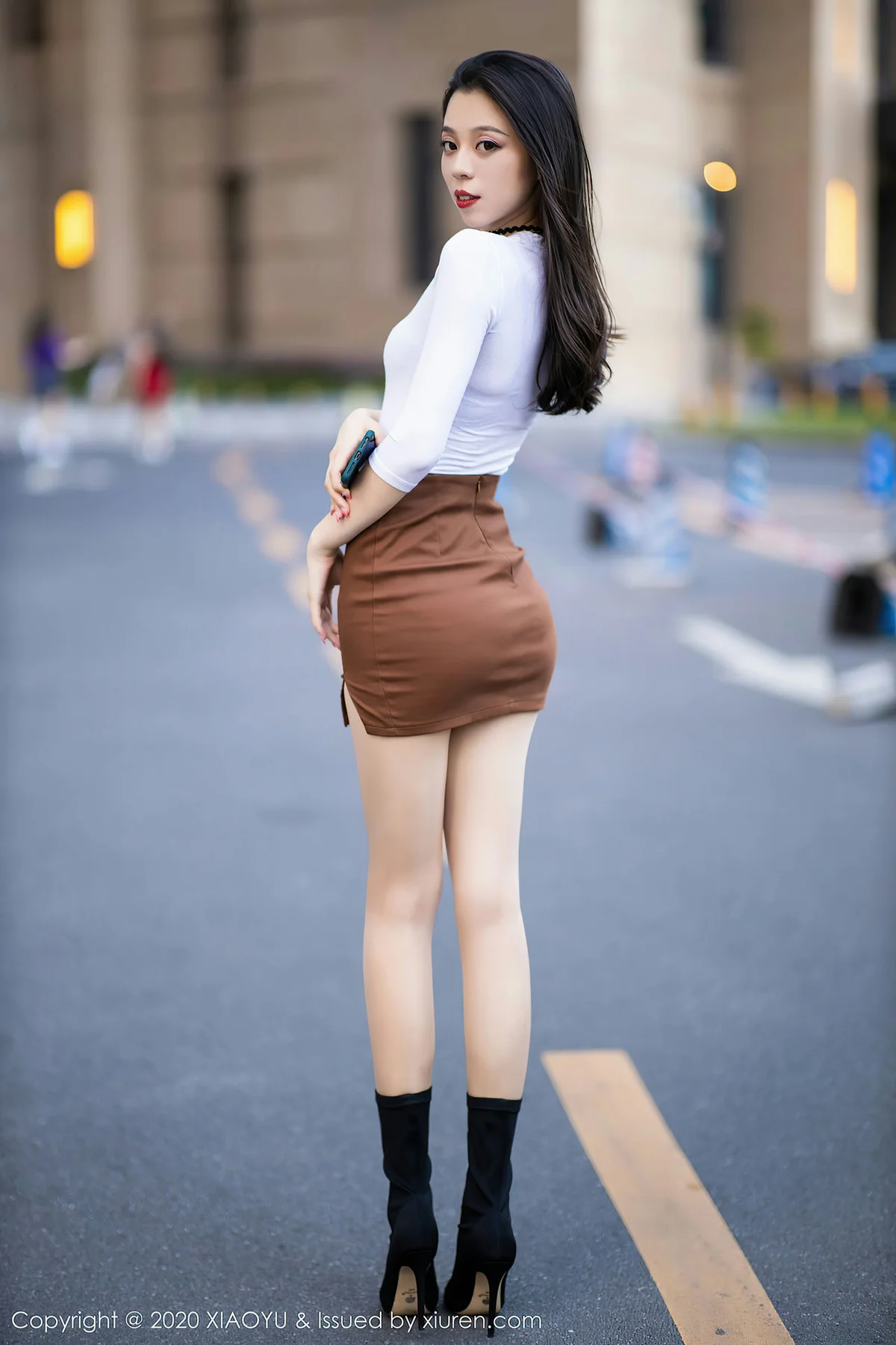 XIAOYU  语画界 Vol.387 靓丽户外车模 言沫 - 7