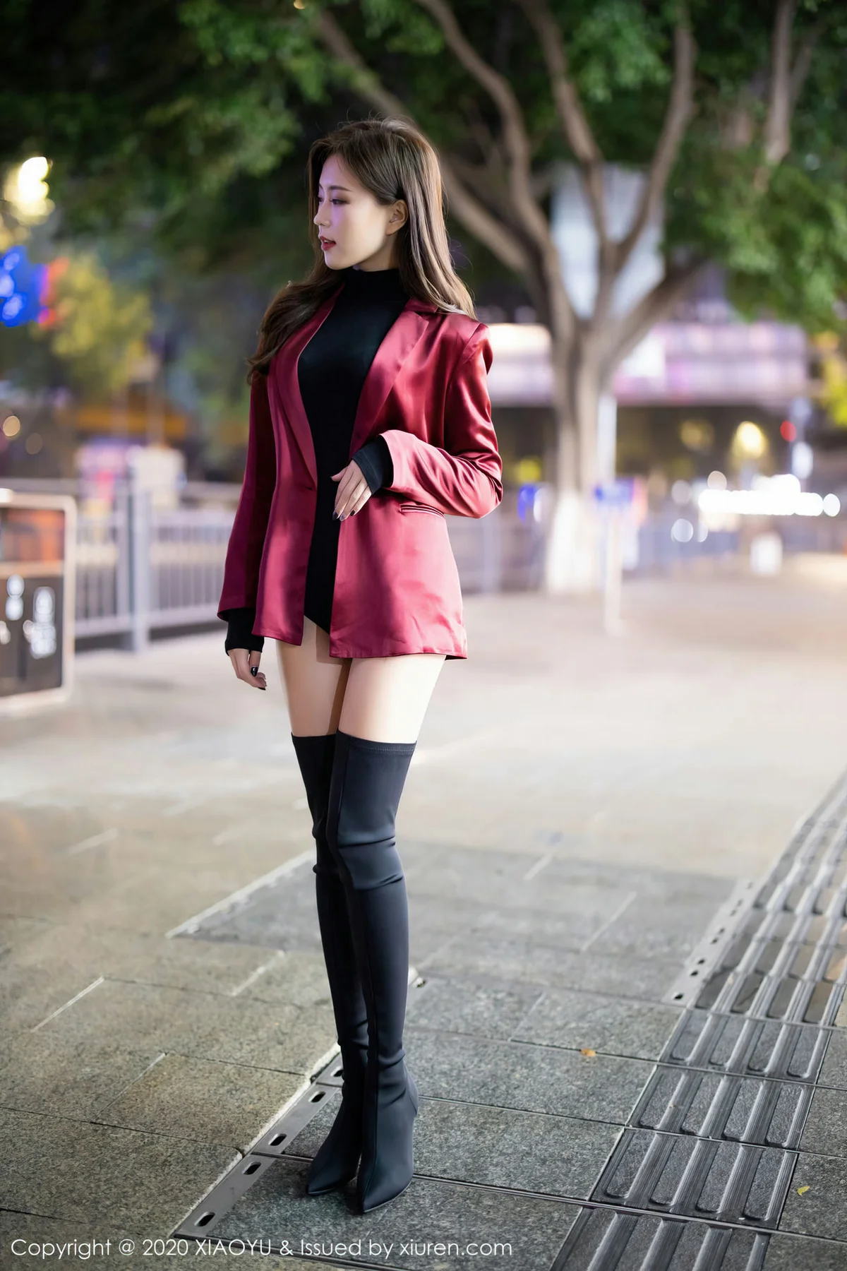 XIAOYU  语画界 Vol.415 时尚街拍魅惑私房 杨紫嫣 - 4