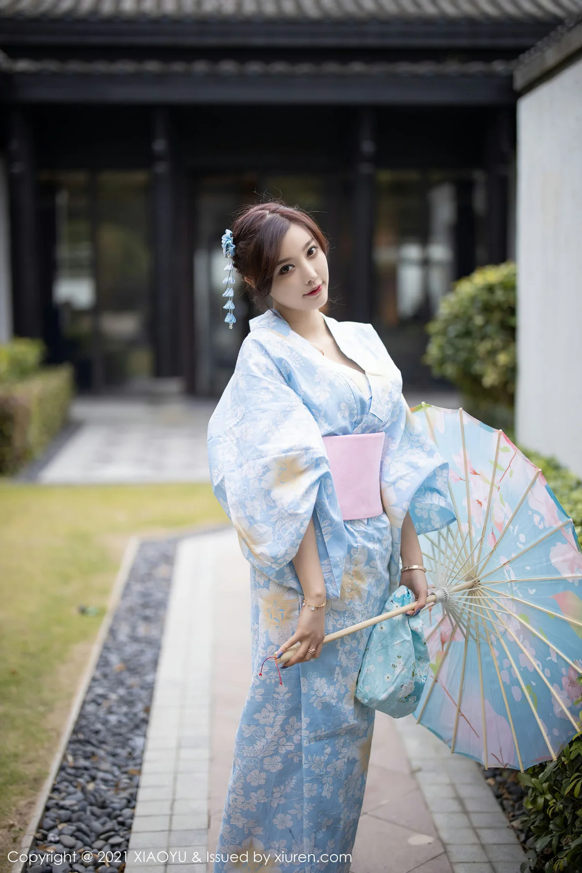 XIAOYU  语画界 Vol.482 油纸伞浪漫和服 杨晨晨sugar - 4