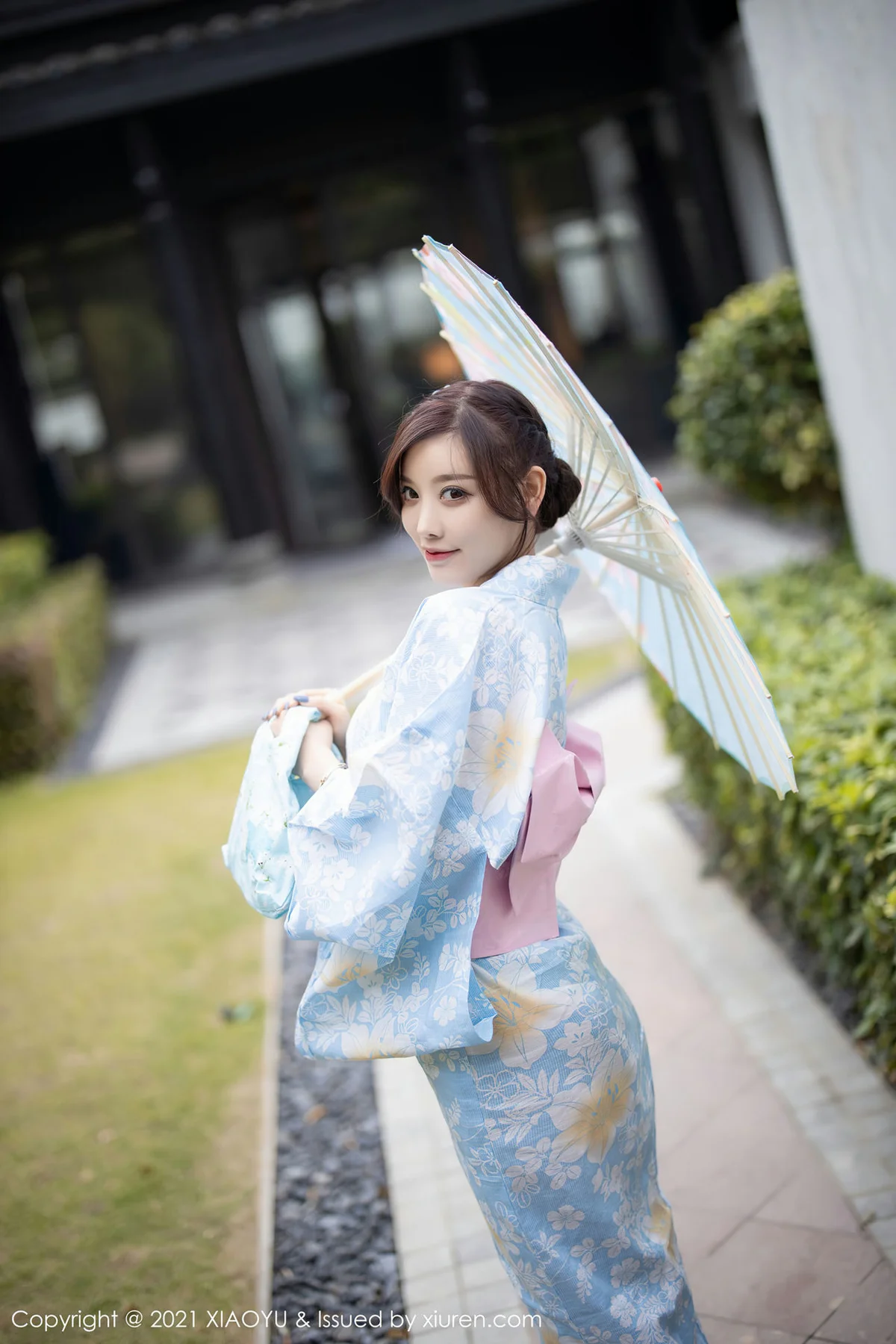 XIAOYU  语画界 Vol.482 油纸伞浪漫和服 杨晨晨sugar - 7