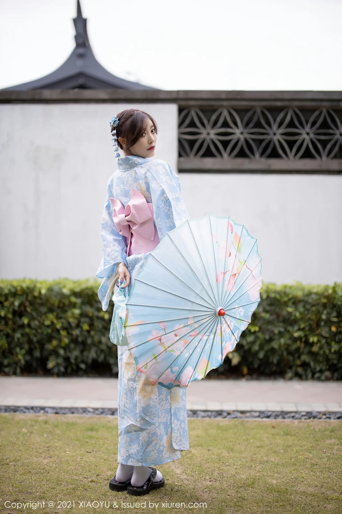 XIAOYU  语画界 Vol.482 油纸伞浪漫和服 杨晨晨sugar - 3