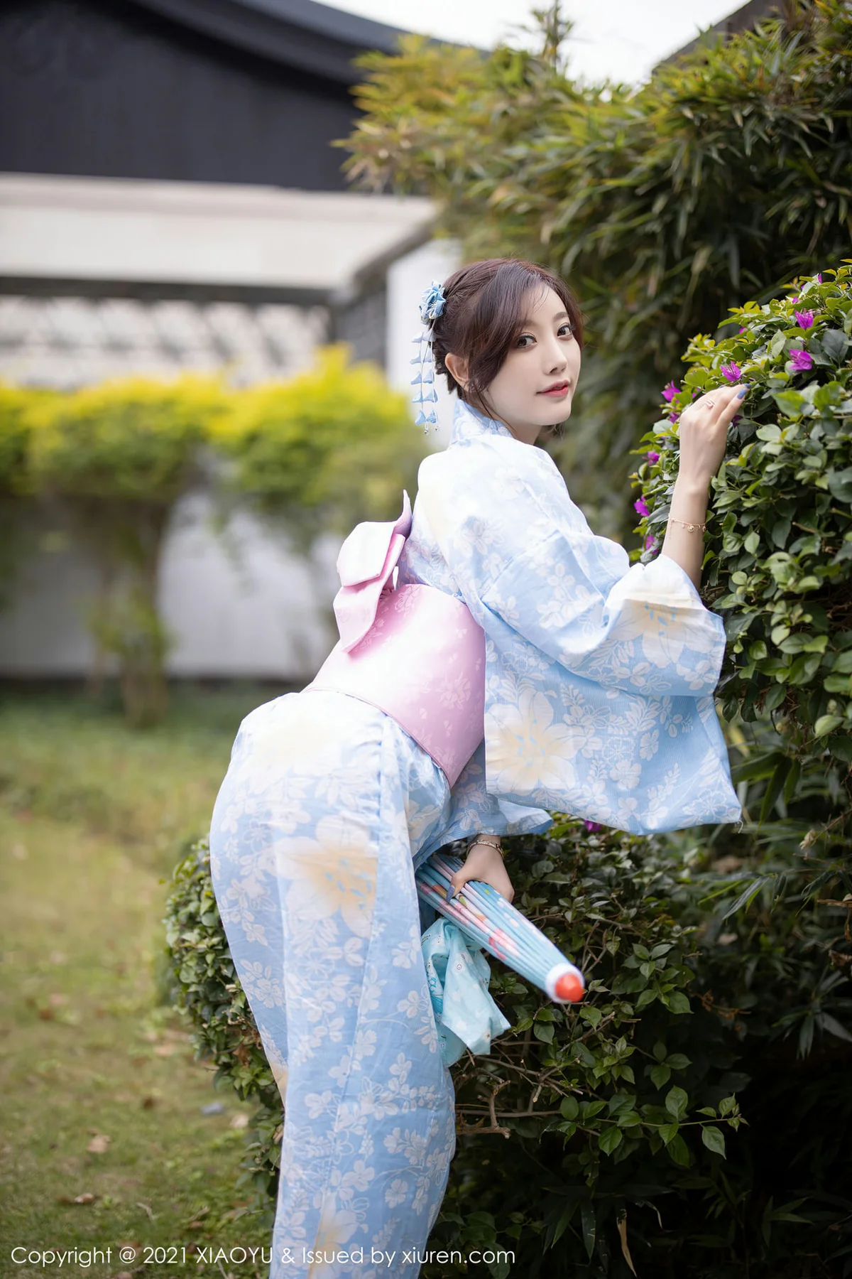 XIAOYU  语画界 Vol.482 油纸伞浪漫和服 杨晨晨sugar - 8