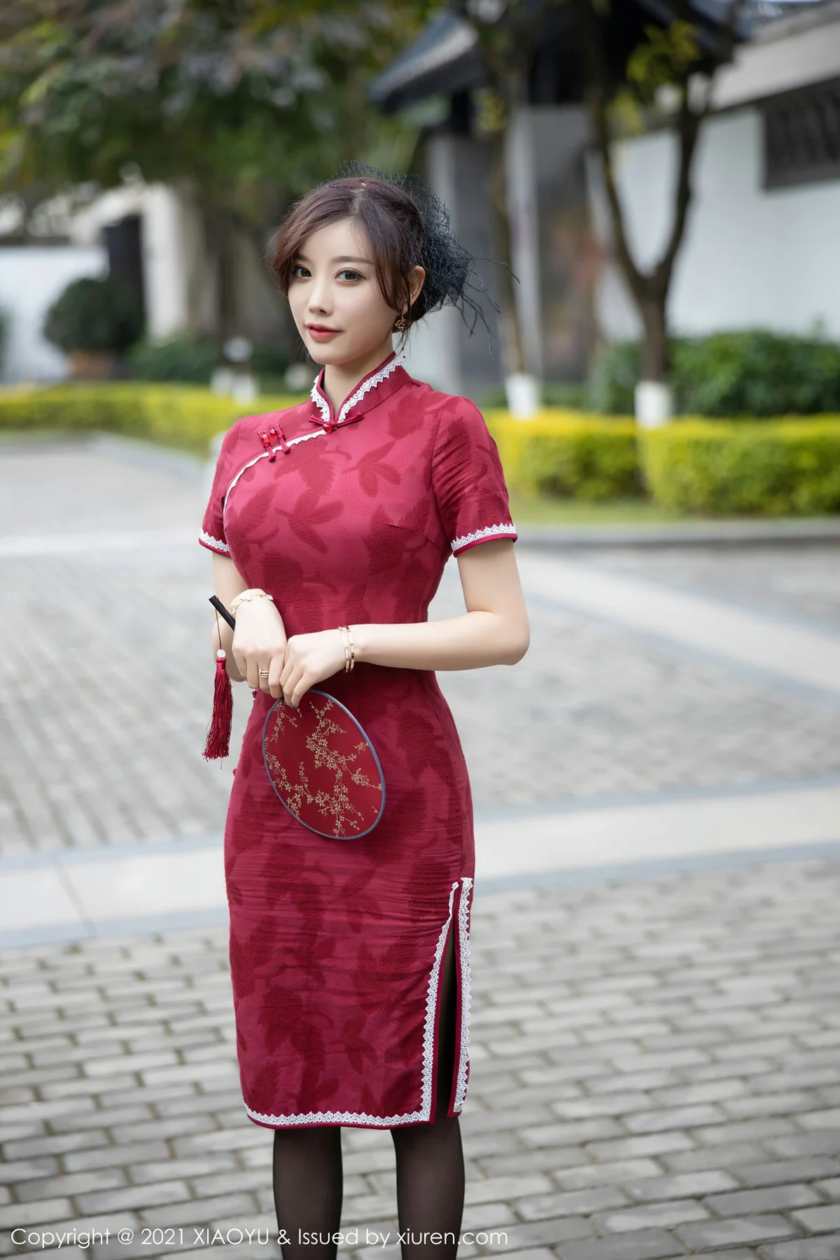 XIAOYU  语画界 Vol.515  浪漫旗袍 杨晨晨sugar心愿旅拍写真 - 4