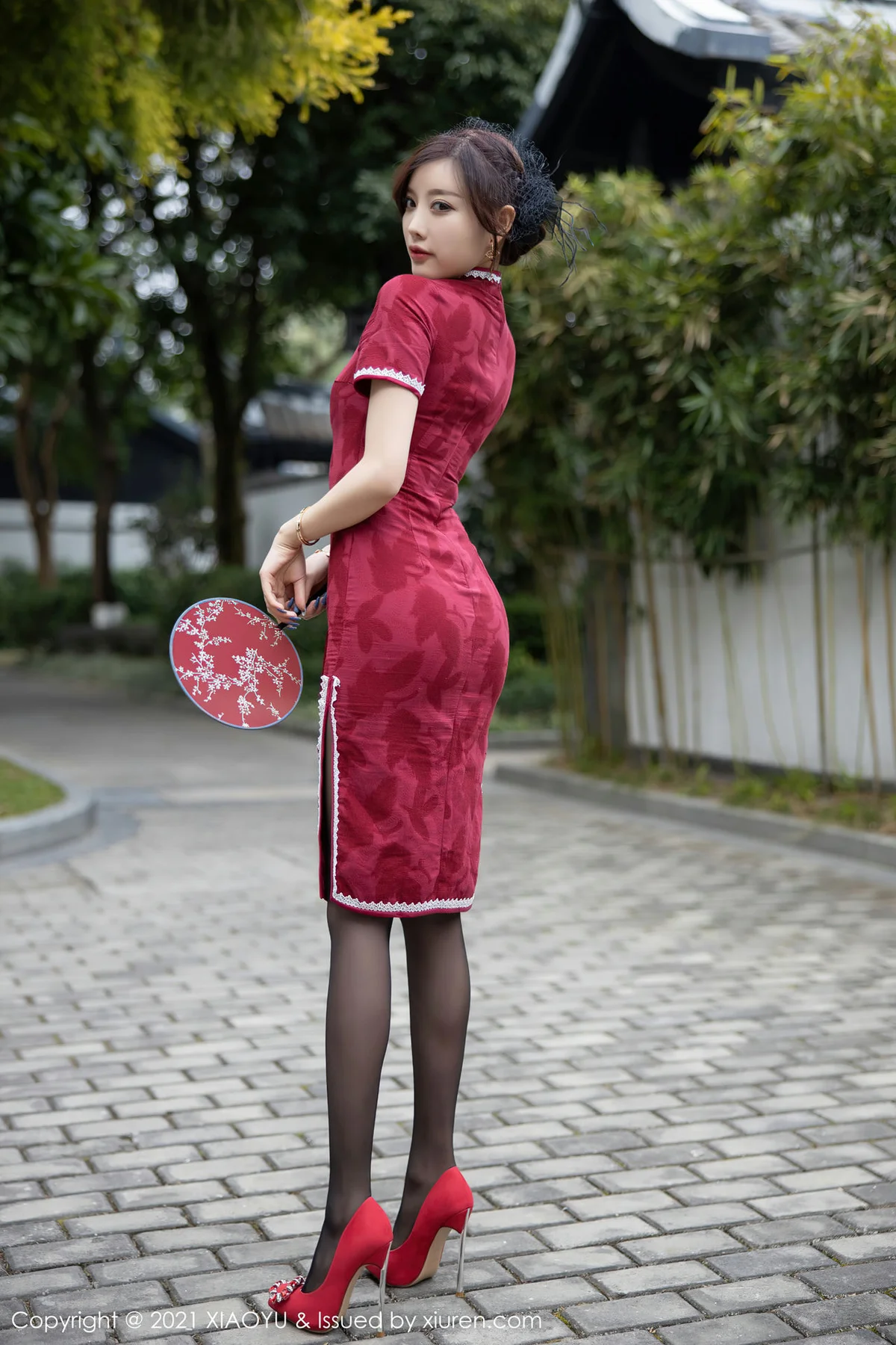 XIAOYU  语画界 Vol.515  浪漫旗袍 杨晨晨sugar心愿旅拍写真 - 6