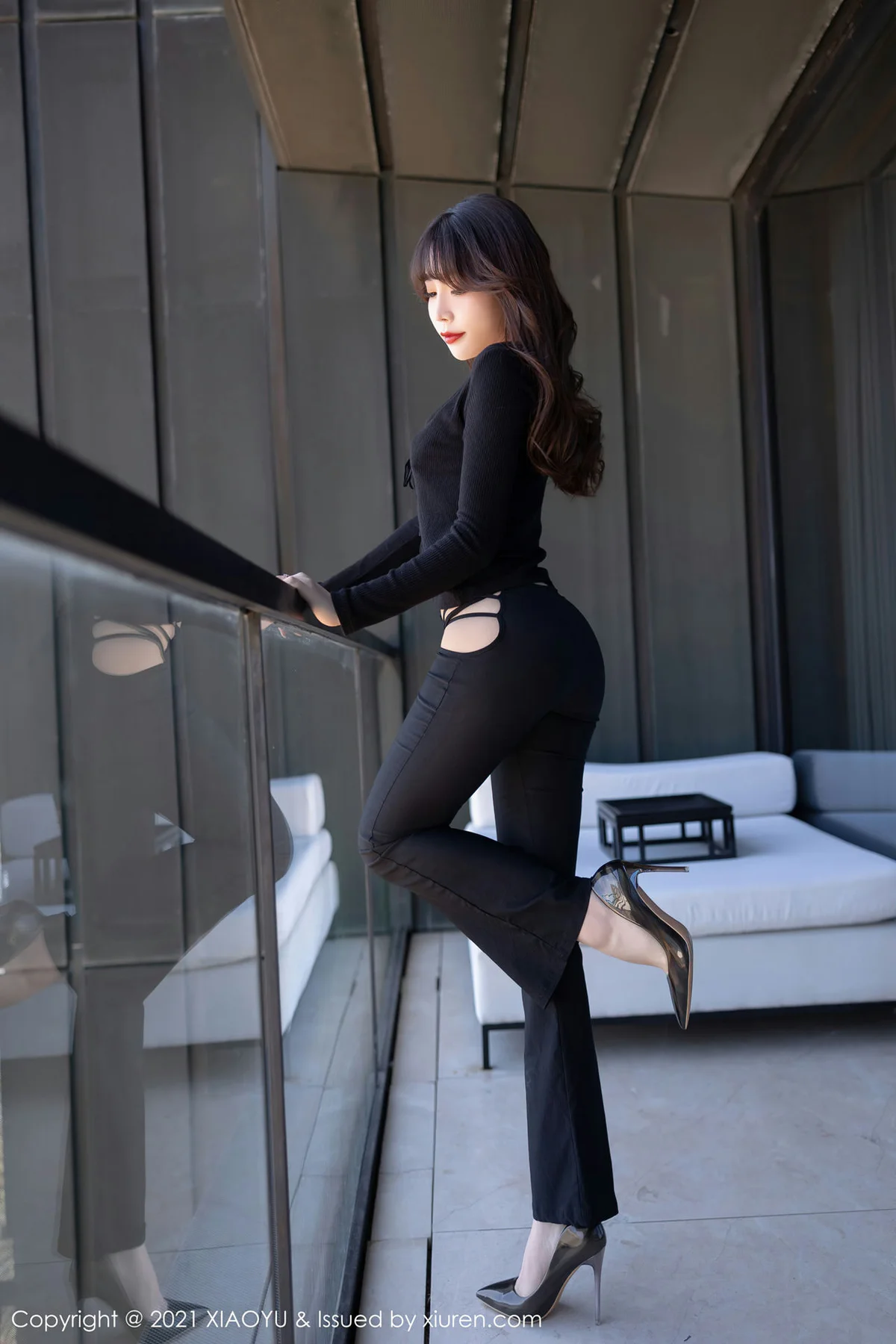 XIAOYU  语画界 Vol.531 镂空情趣内衣 芝芝Booty 青岛旅拍写真 - 9