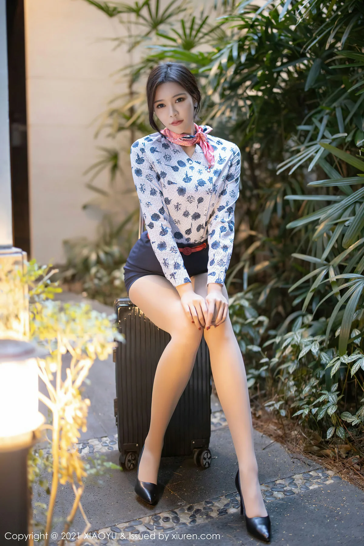 XIAOYU  语画界 Vol.536 空乘制服 娜比 性感写真 - 3