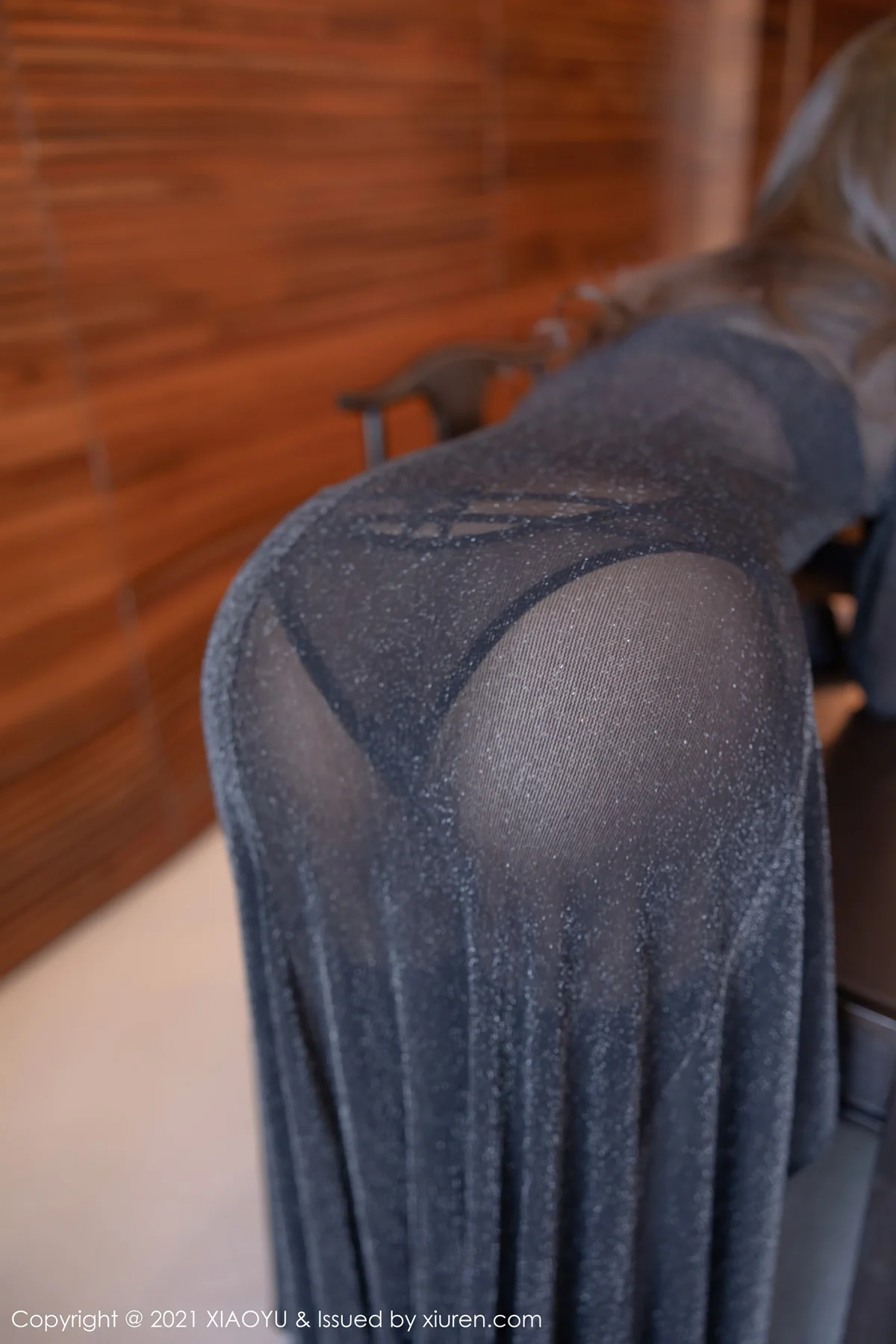 XIAOYU  语画界 Vol.549 黑色吊袜 郑颖姗 青岛旅拍写真 - 3