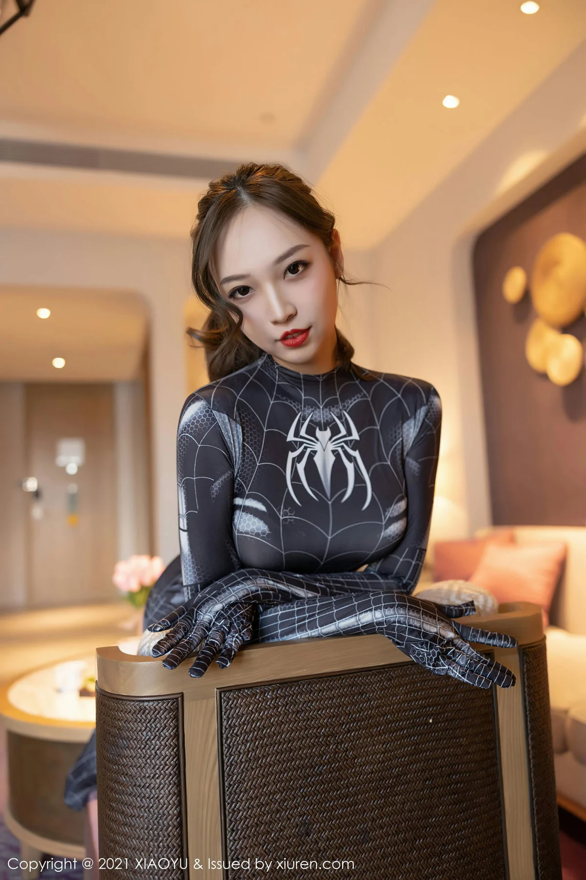 XIAOYU  语画界 Vol.559 情趣蜘蛛侠服饰 郑颖姗 青岛旅拍写真 - 6