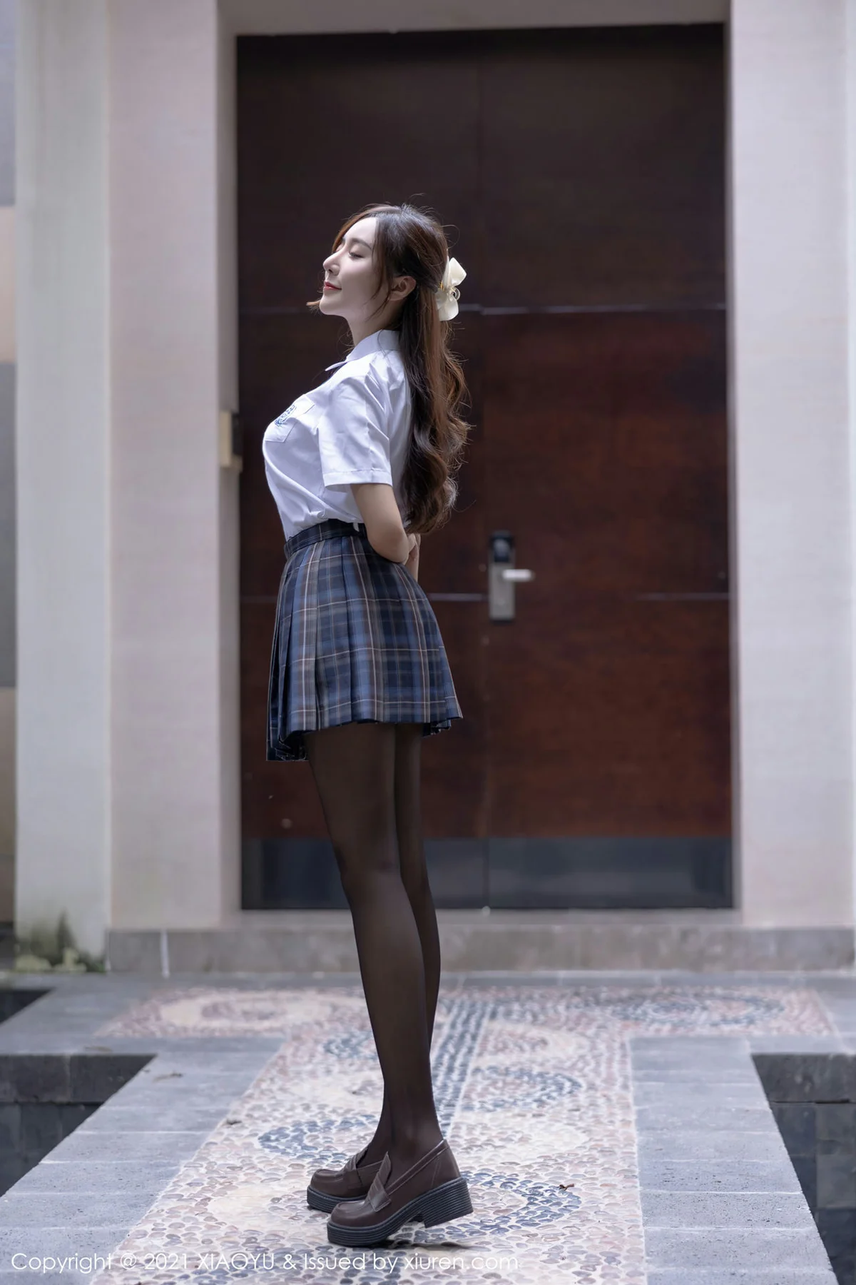 XIAOYU  语画界 Vol.604 清纯甜美JK制服 王馨瑶yanni 性感写真11 - 10