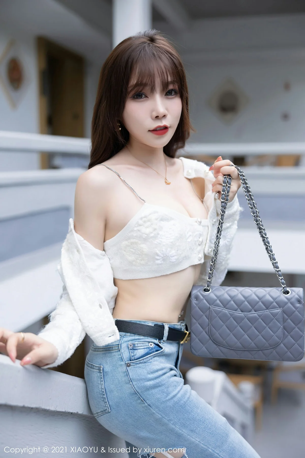 XIAOYU  语画界 Vol.627 洁白吊带 芝芝Booty 私房写真1 - 10