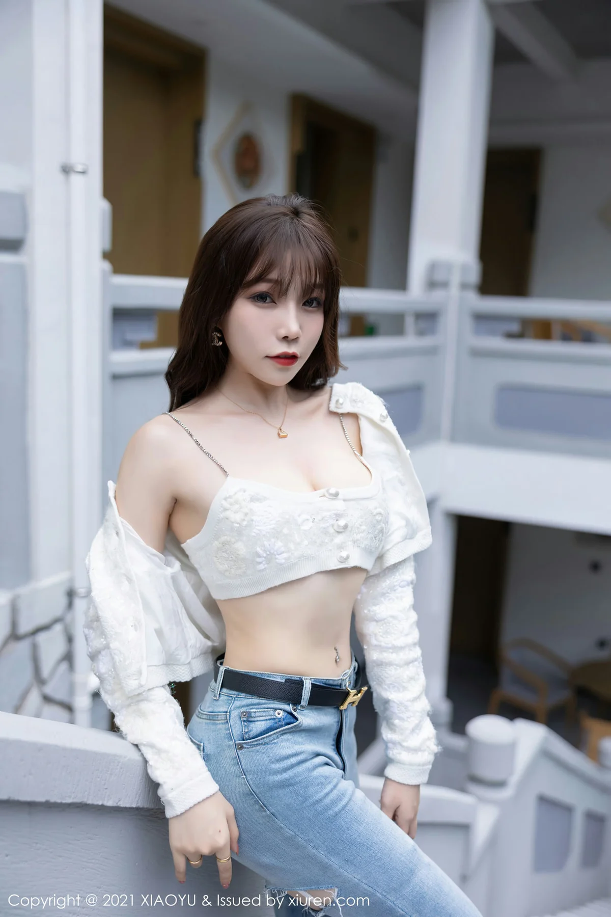 XIAOYU  语画界 Vol.627 洁白吊带 芝芝Booty 私房写真1 - 1