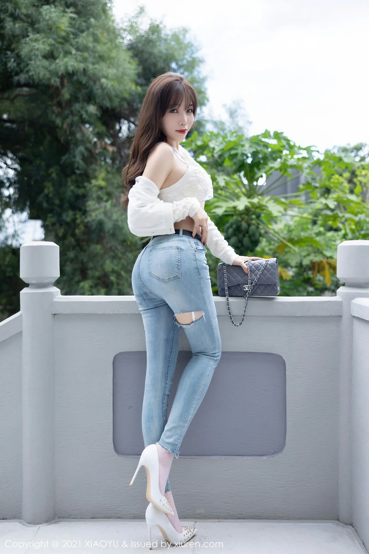 XIAOYU  语画界 Vol.627 洁白吊带 芝芝Booty 私房写真1 - 4