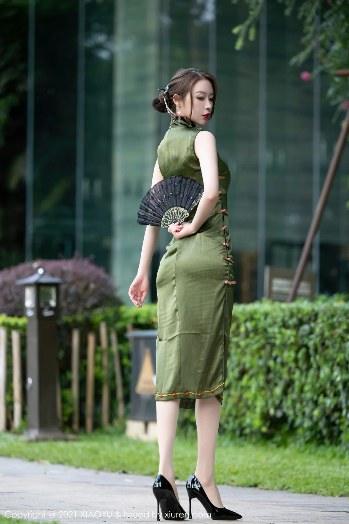 XIAOYU  语画界 Vol.637 肚兜浴室 梦心月 韵味旗袍写真1 - 1