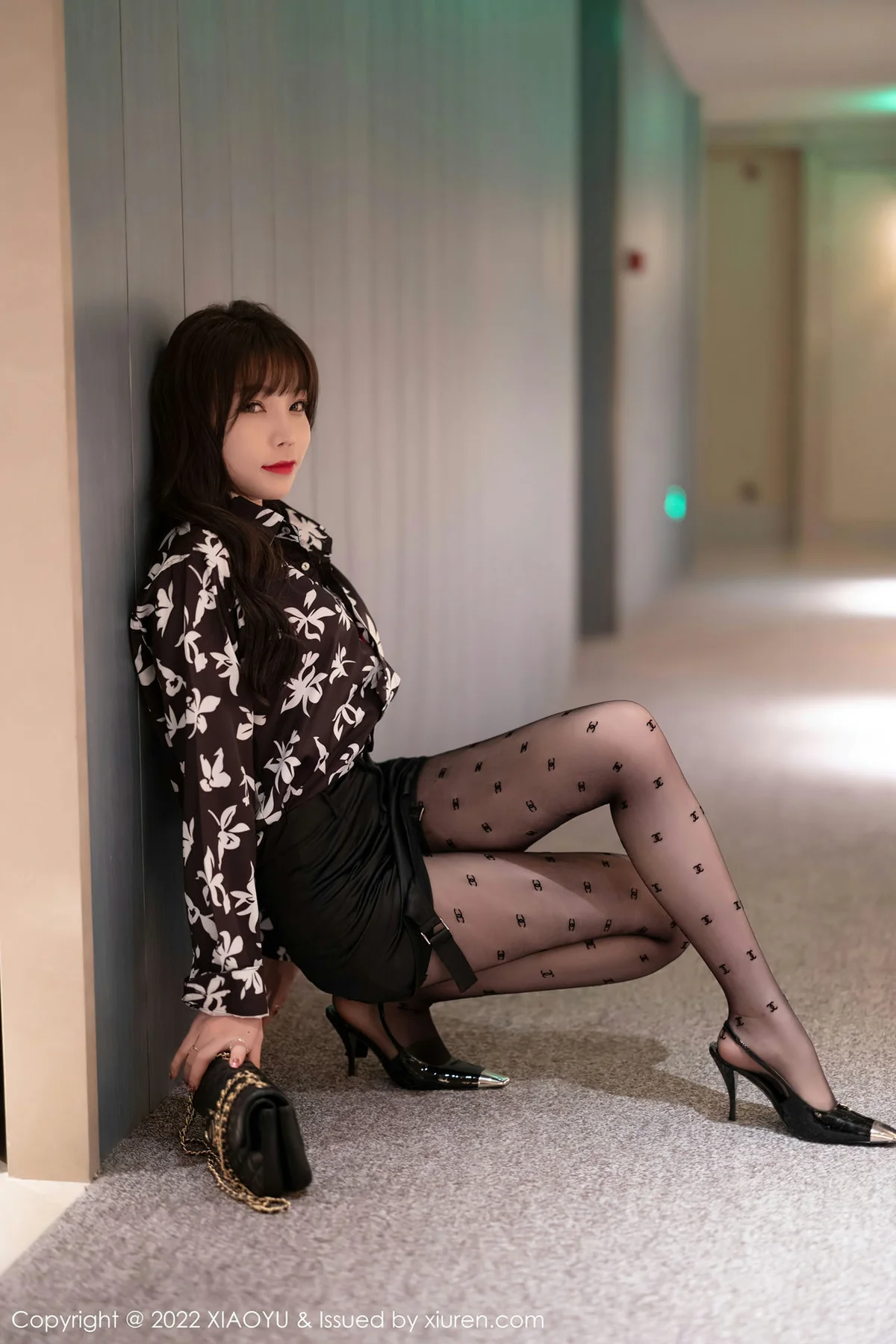 XIAOYU  语画界 Vol.693 诱人黑丝 芝芝Booty 私房写真22 - 3