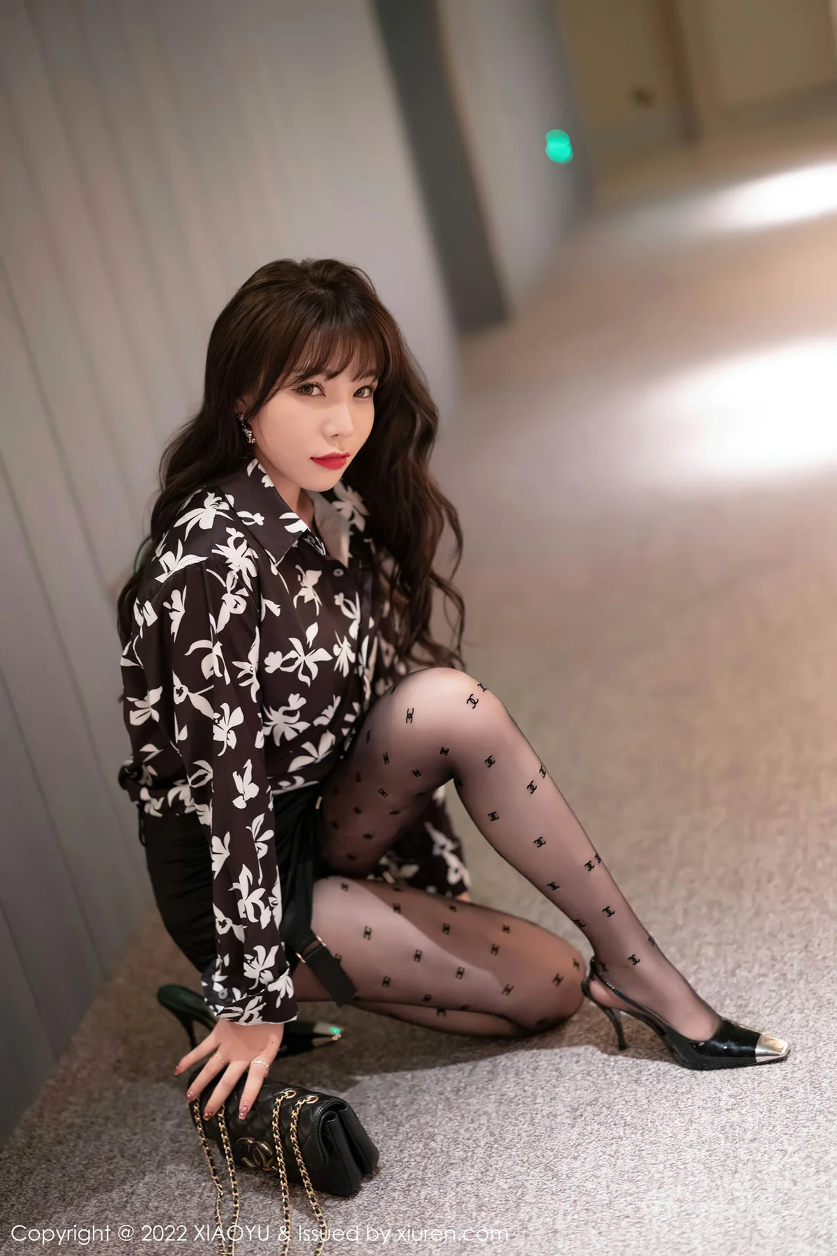 XIAOYU  语画界 Vol.693 诱人黑丝 芝芝Booty 私房写真22 - 5