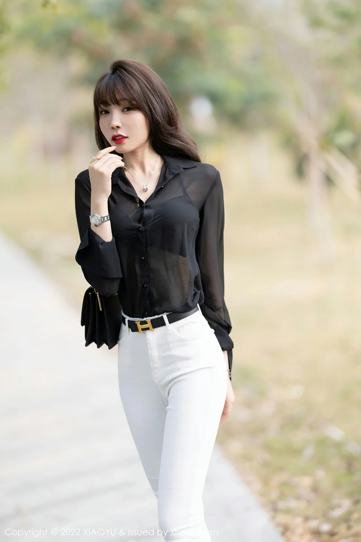 XIAOYU  语画界 Vol.715 轻透黑色内衣 芝芝Booty 私房写真11 - 2