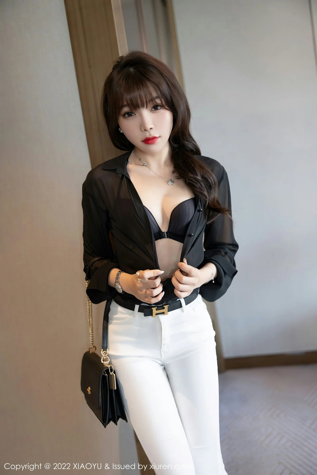 XIAOYU  语画界 Vol.715 轻透黑色内衣 芝芝Booty 私房写真11 - 2