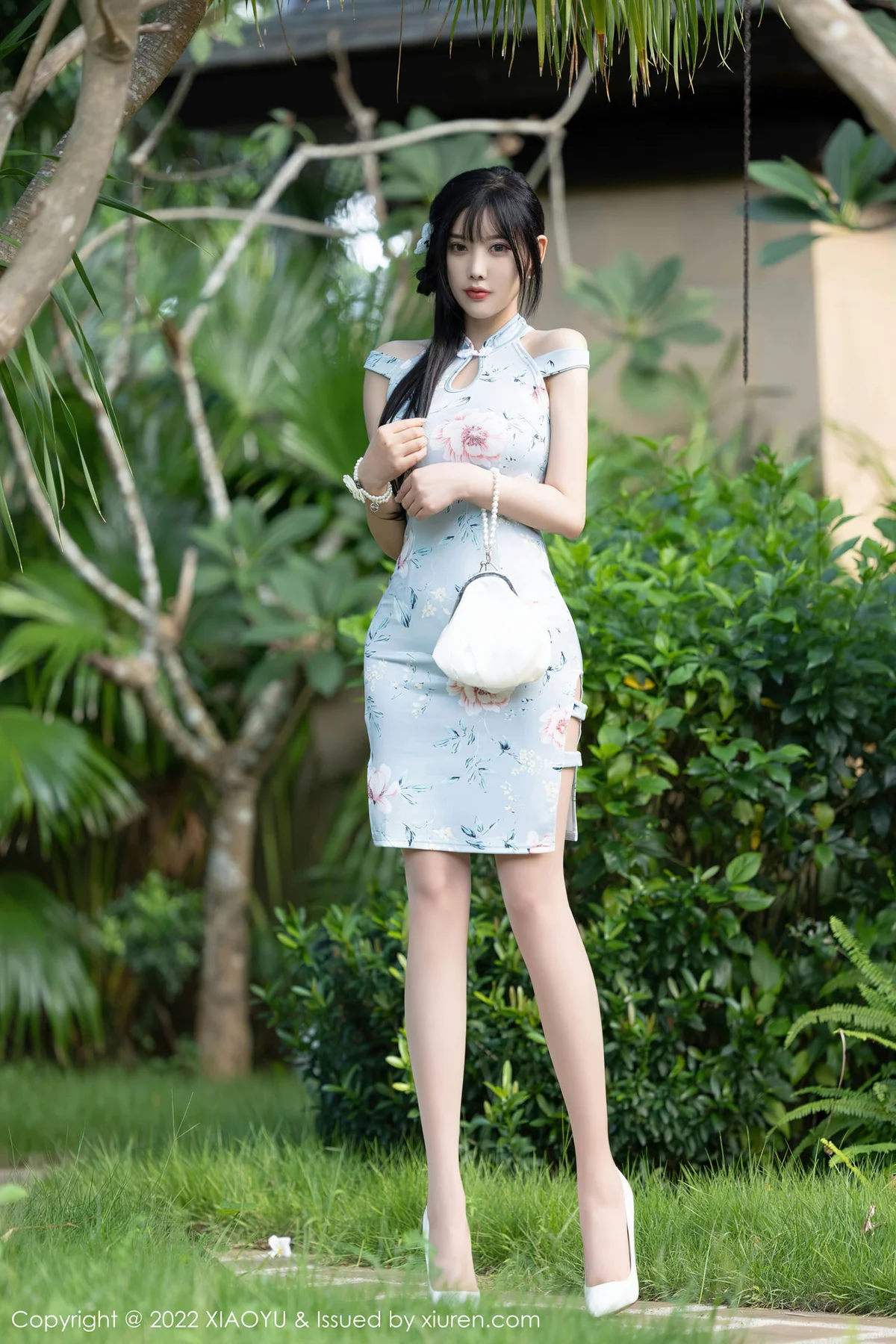 XIAOYU  语画界 Vol.836  蓝色旗袍 杨晨晨Yome 青海-海南心愿旅拍 - 9