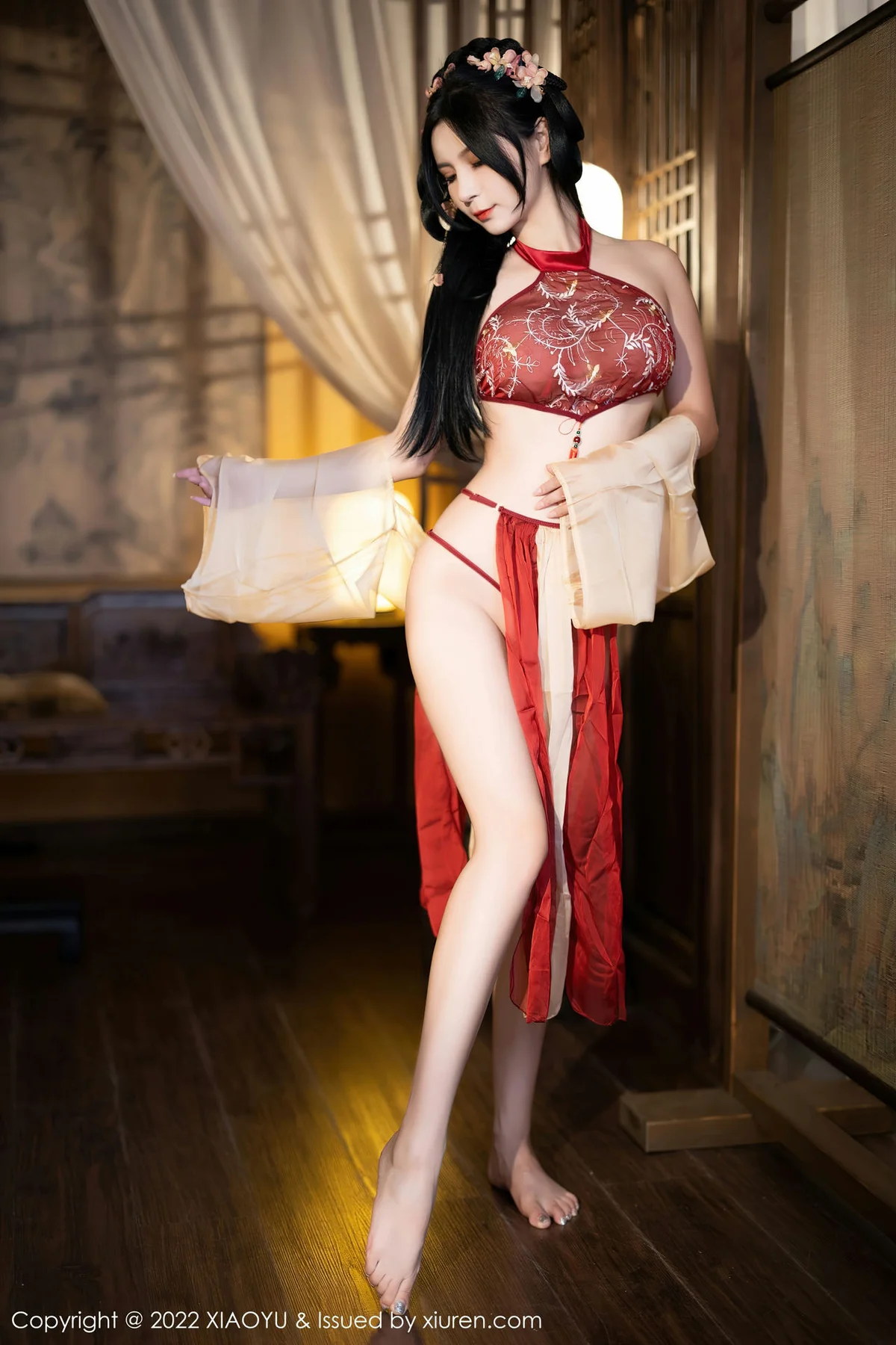 XIAOYU  语画界 Vol.858  小蛮妖Yummy 丝绸古装杭州旅拍 - 8