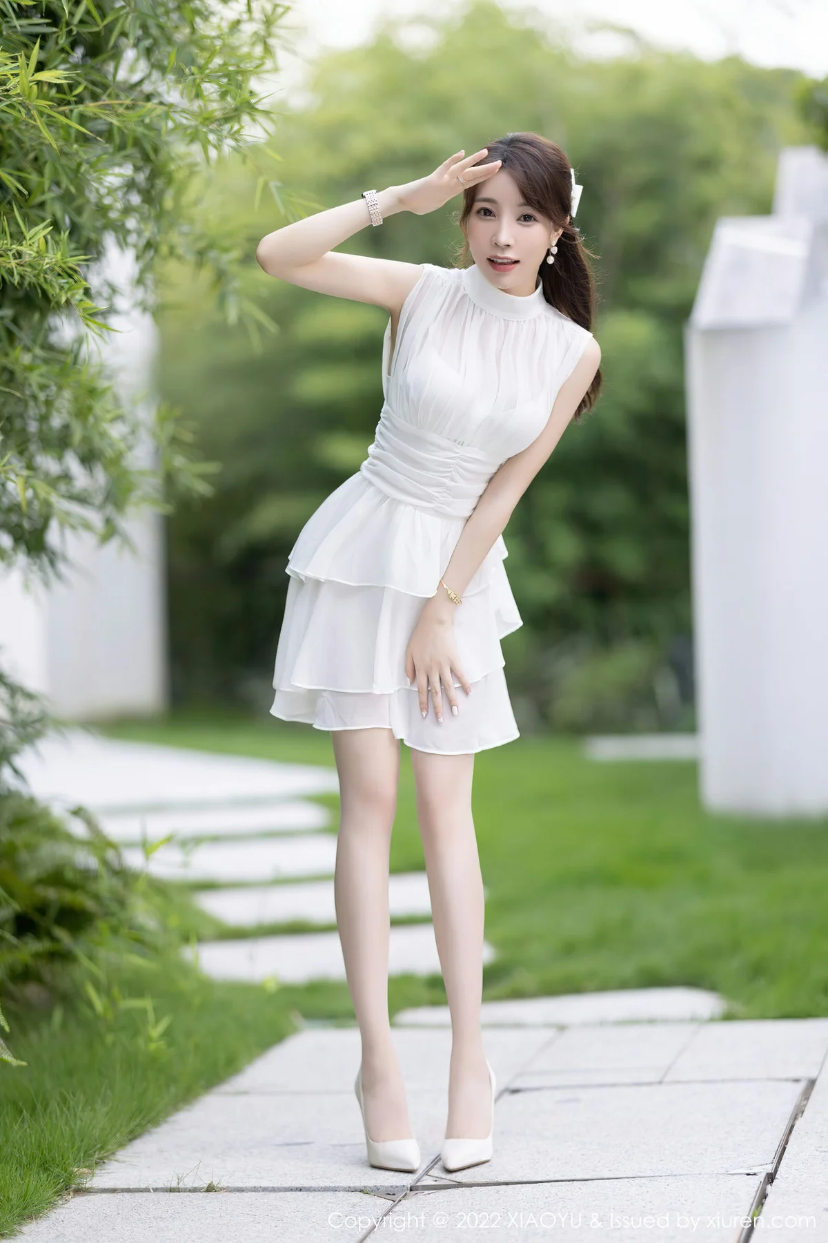 XIAOYU  语画界 Vol.859  徐莉芝Booty白色内衣性感私房3 - 6