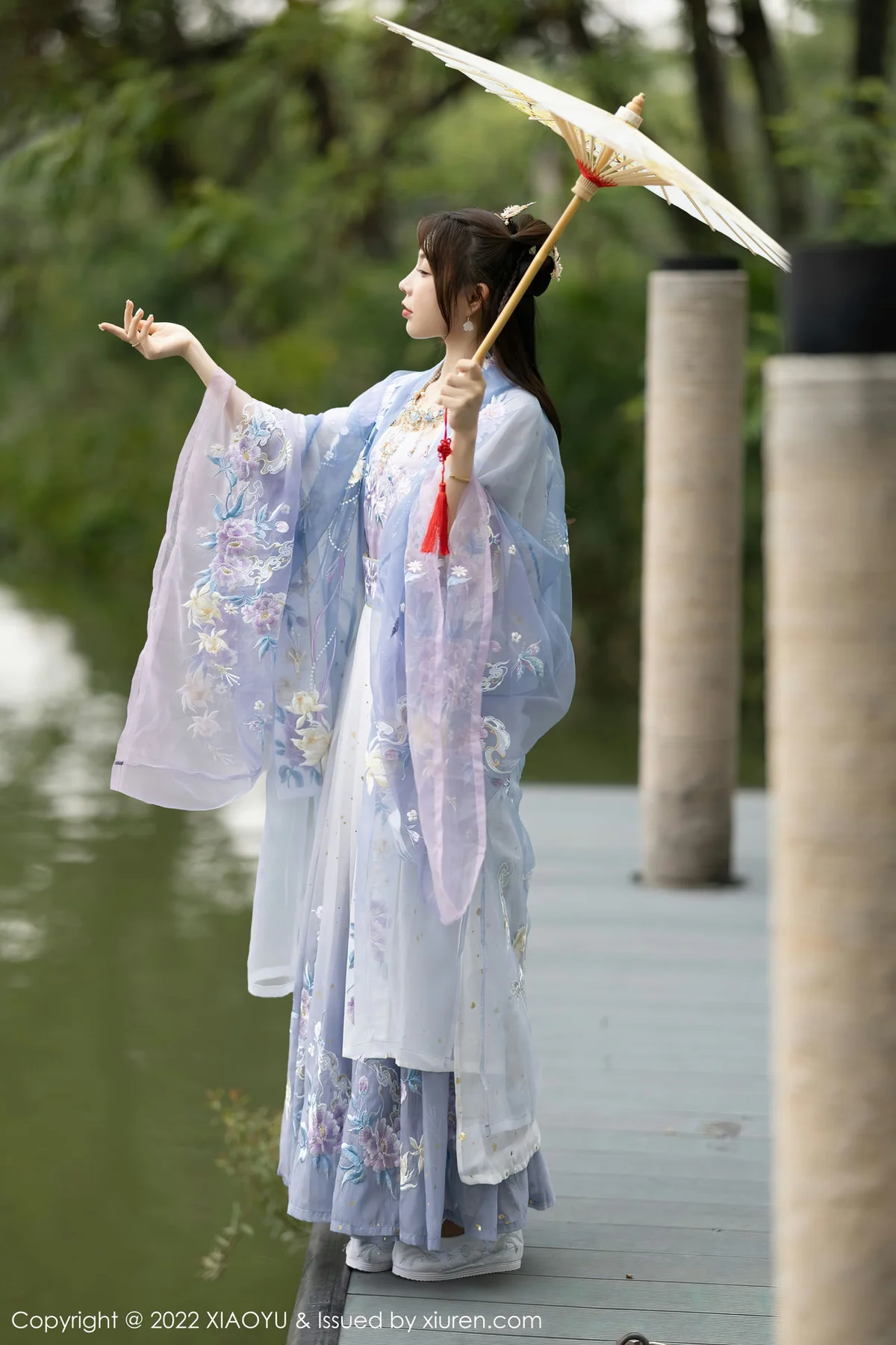 XIAOYU  语画界 Vol.866  徐莉芝Booty 浅紫色古装杭州旅拍11 - 1