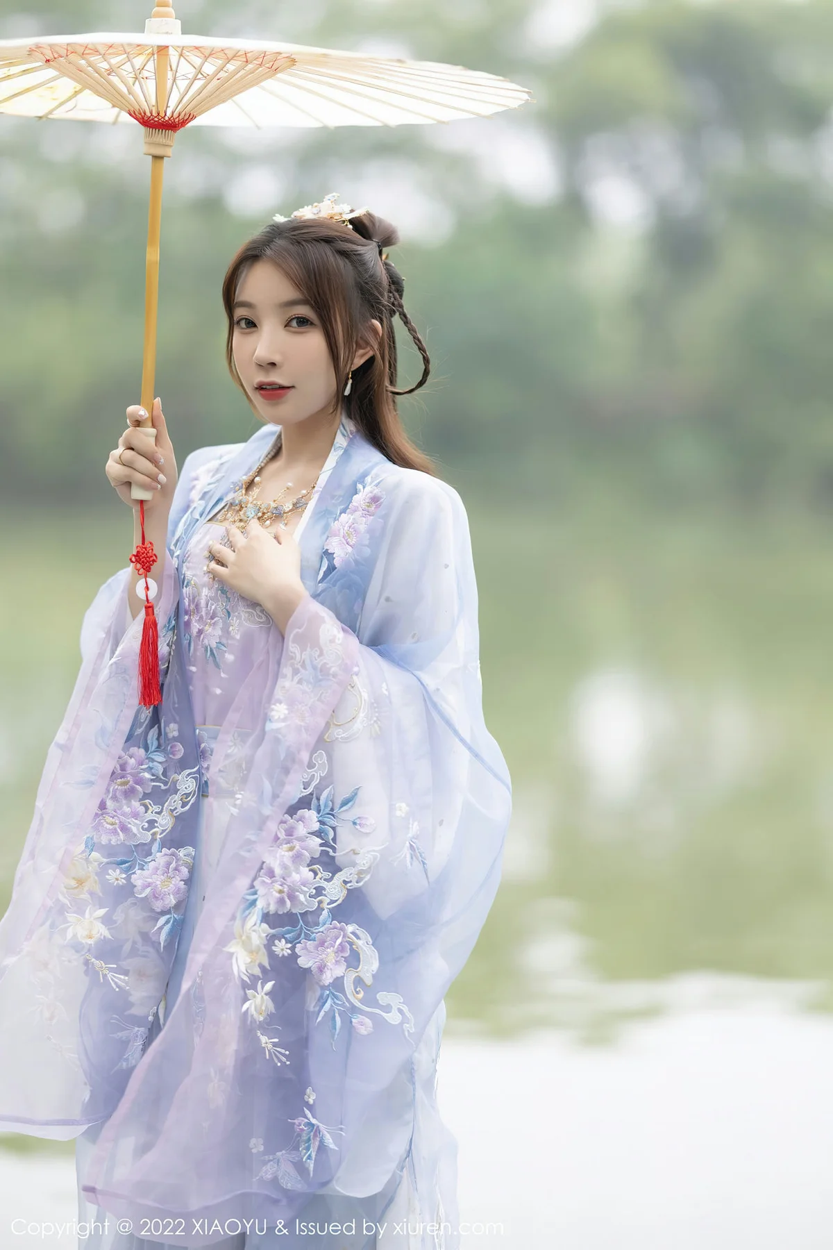 XIAOYU  语画界 Vol.866  徐莉芝Booty 浅紫色古装杭州旅拍11 - 3