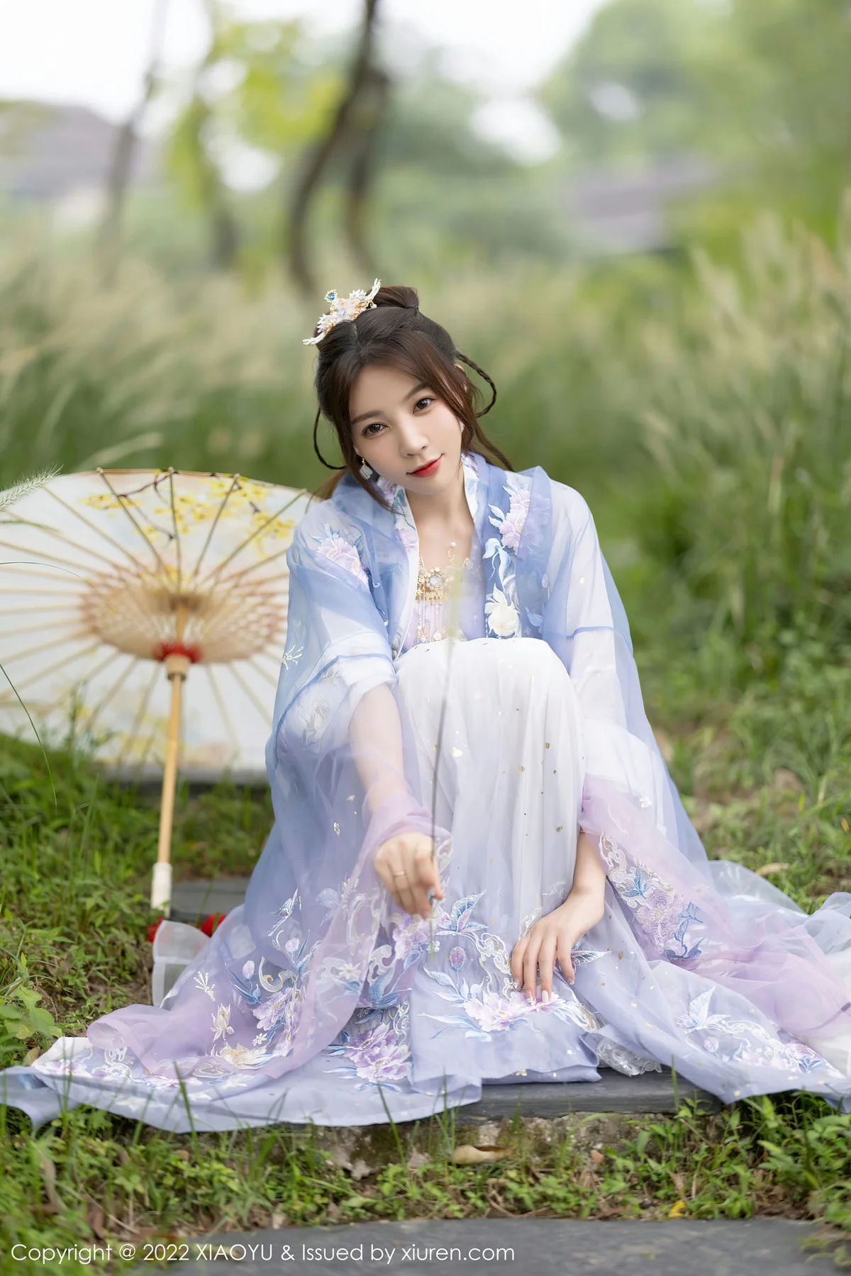 XIAOYU  语画界 Vol.866  徐莉芝Booty 浅紫色古装杭州旅拍11 - 6