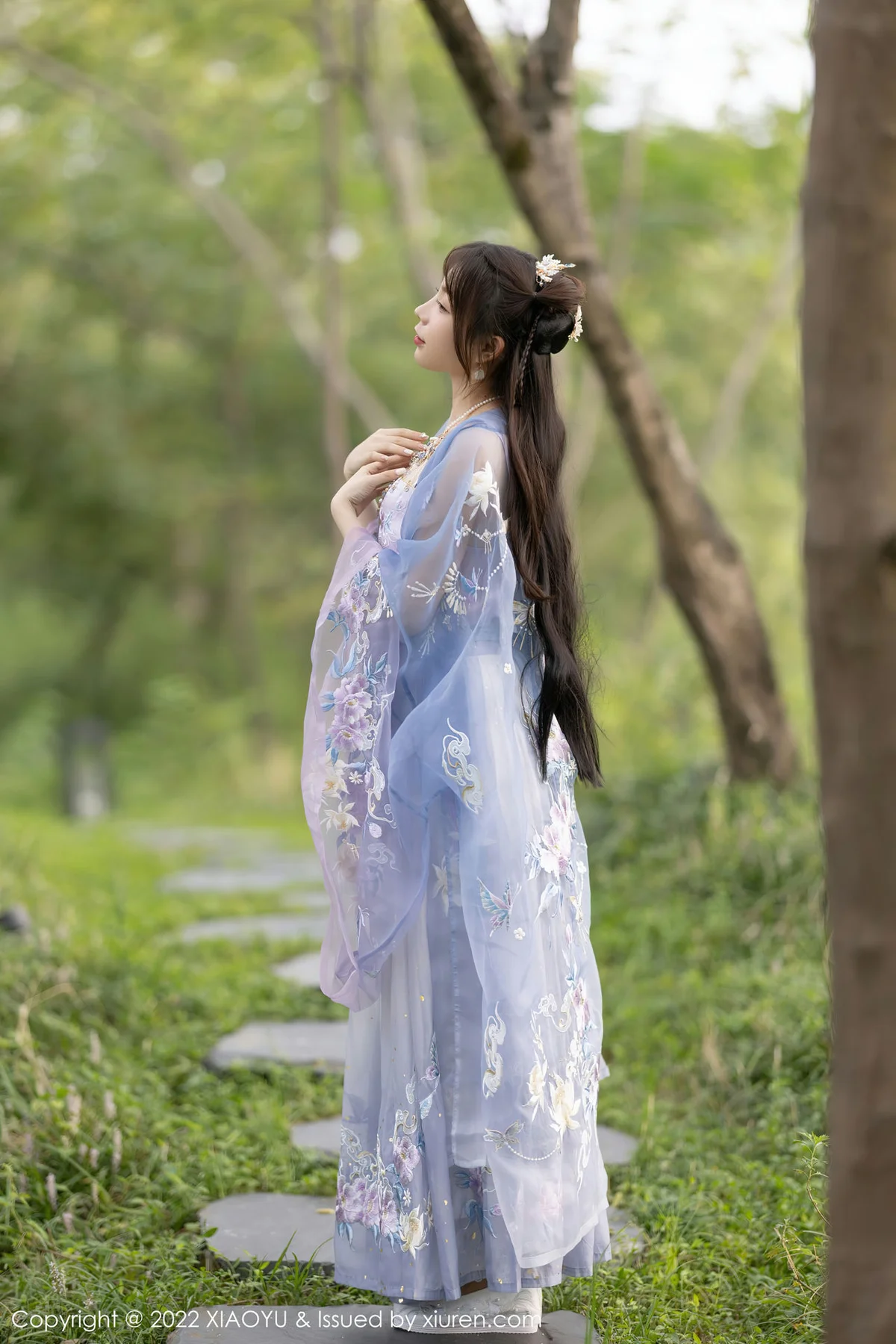 XIAOYU  语画界 Vol.866  徐莉芝Booty 浅紫色古装杭州旅拍11 - 10