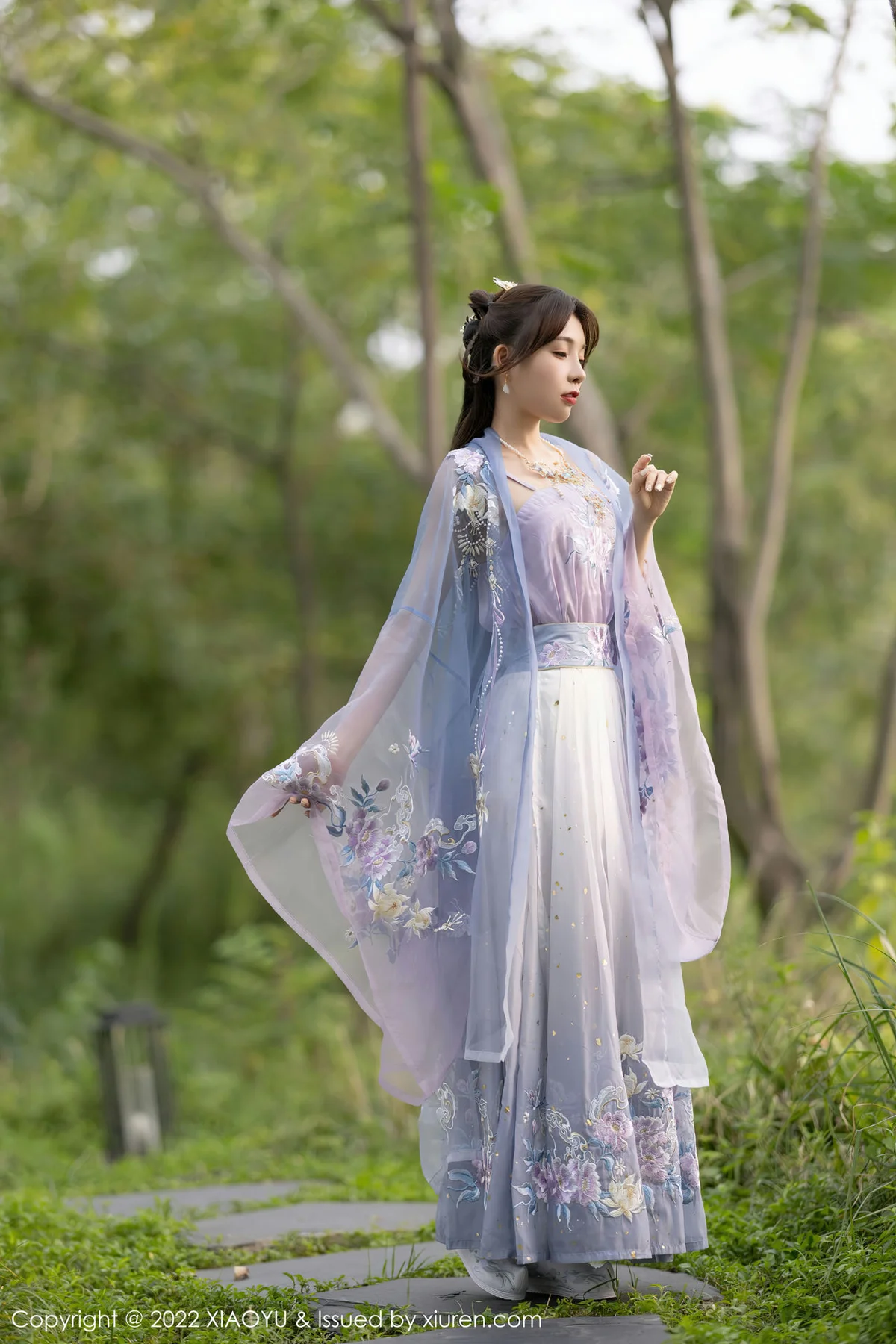 XIAOYU  语画界 Vol.866  徐莉芝Booty 浅紫色古装杭州旅拍11 - 1