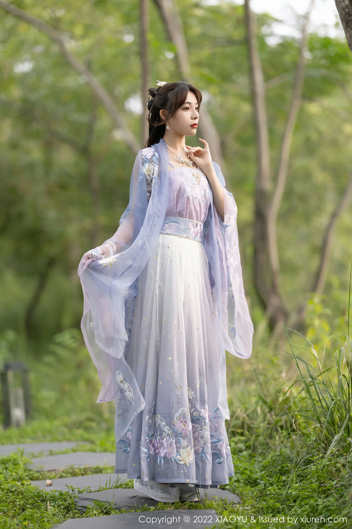 XIAOYU  语画界 Vol.866  徐莉芝Booty 浅紫色古装杭州旅拍11 - 2