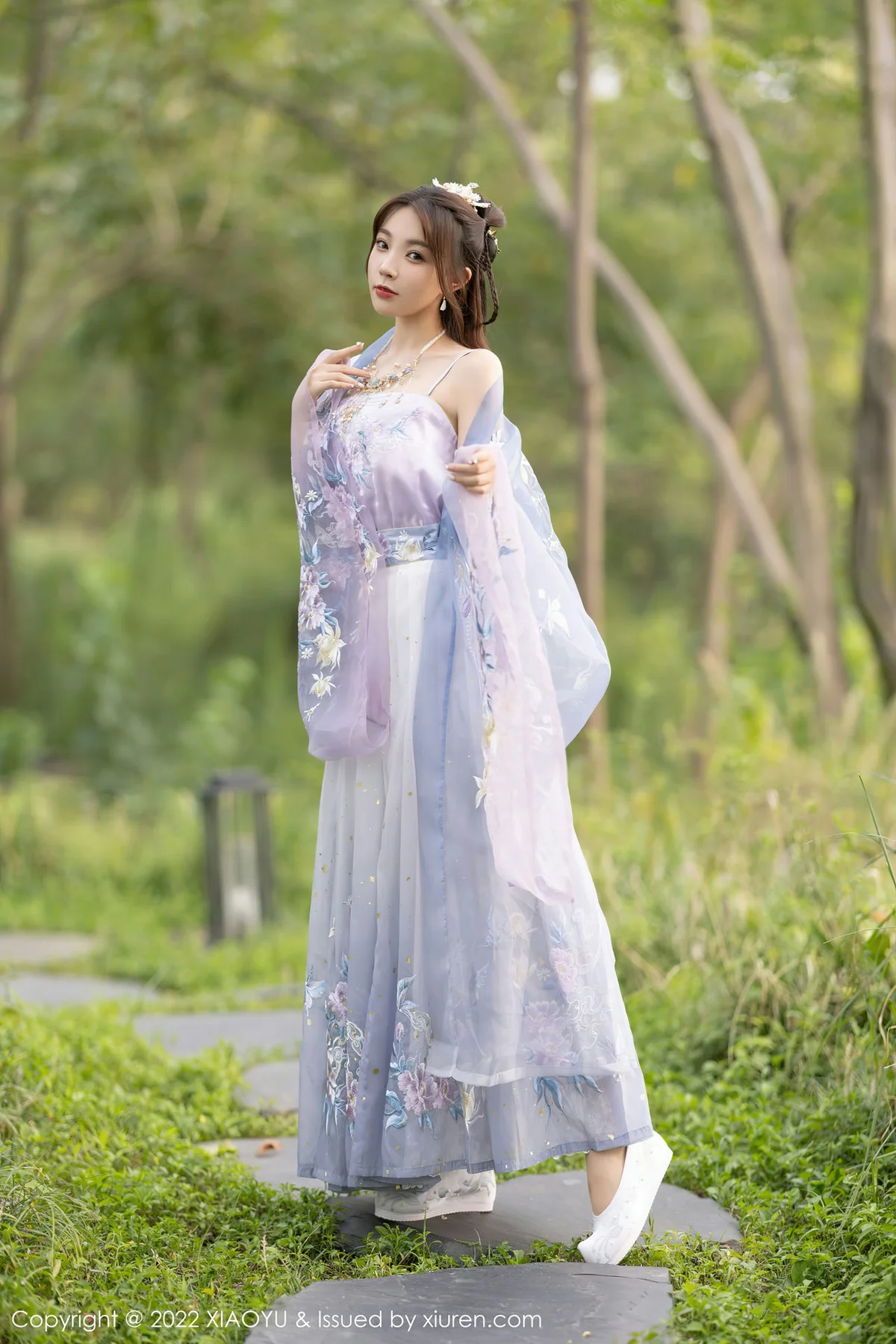 XIAOYU  语画界 Vol.866  徐莉芝Booty 浅紫色古装杭州旅拍11 - 3