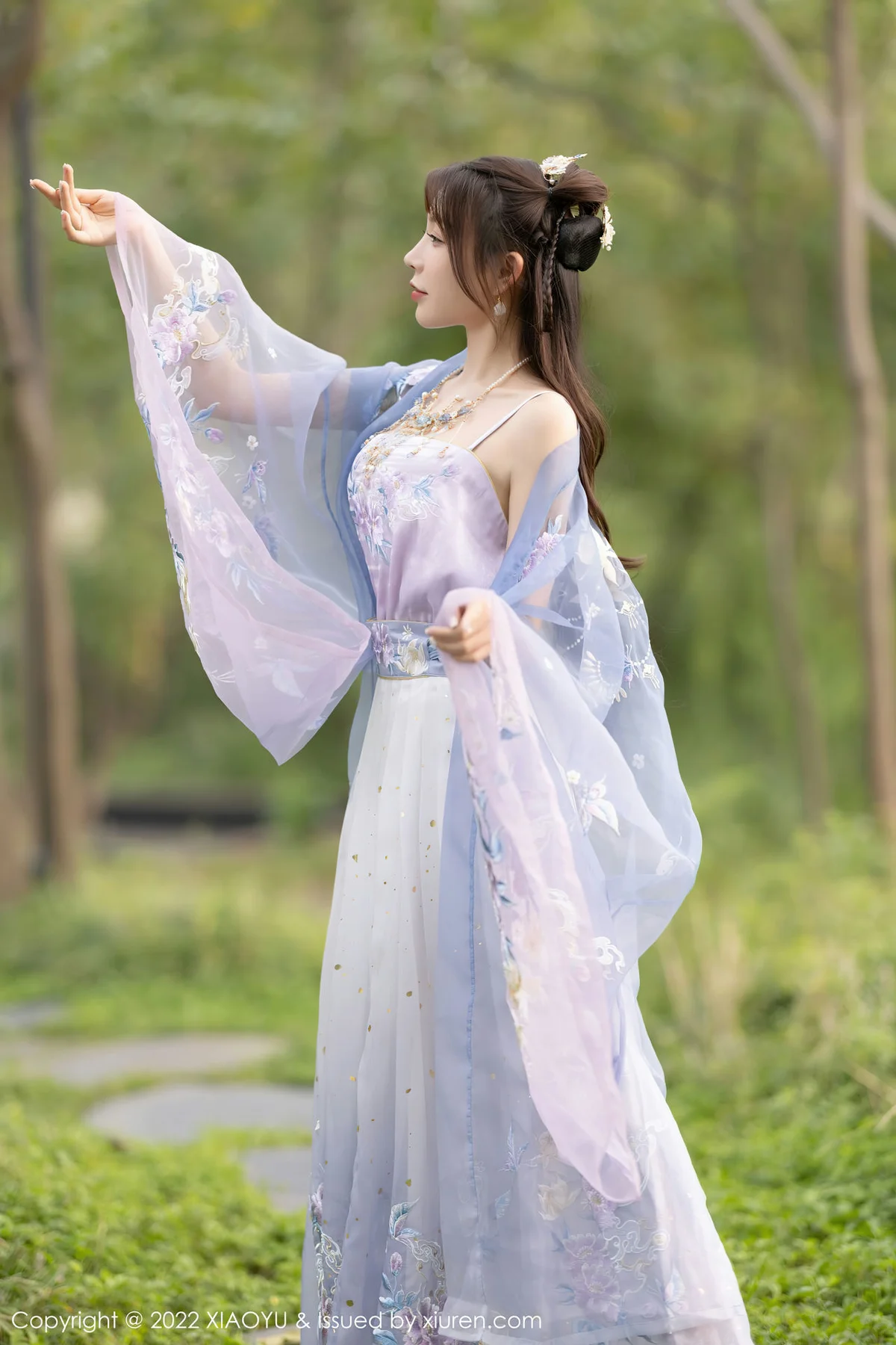 XIAOYU  语画界 Vol.866  徐莉芝Booty 浅紫色古装杭州旅拍11 - 4