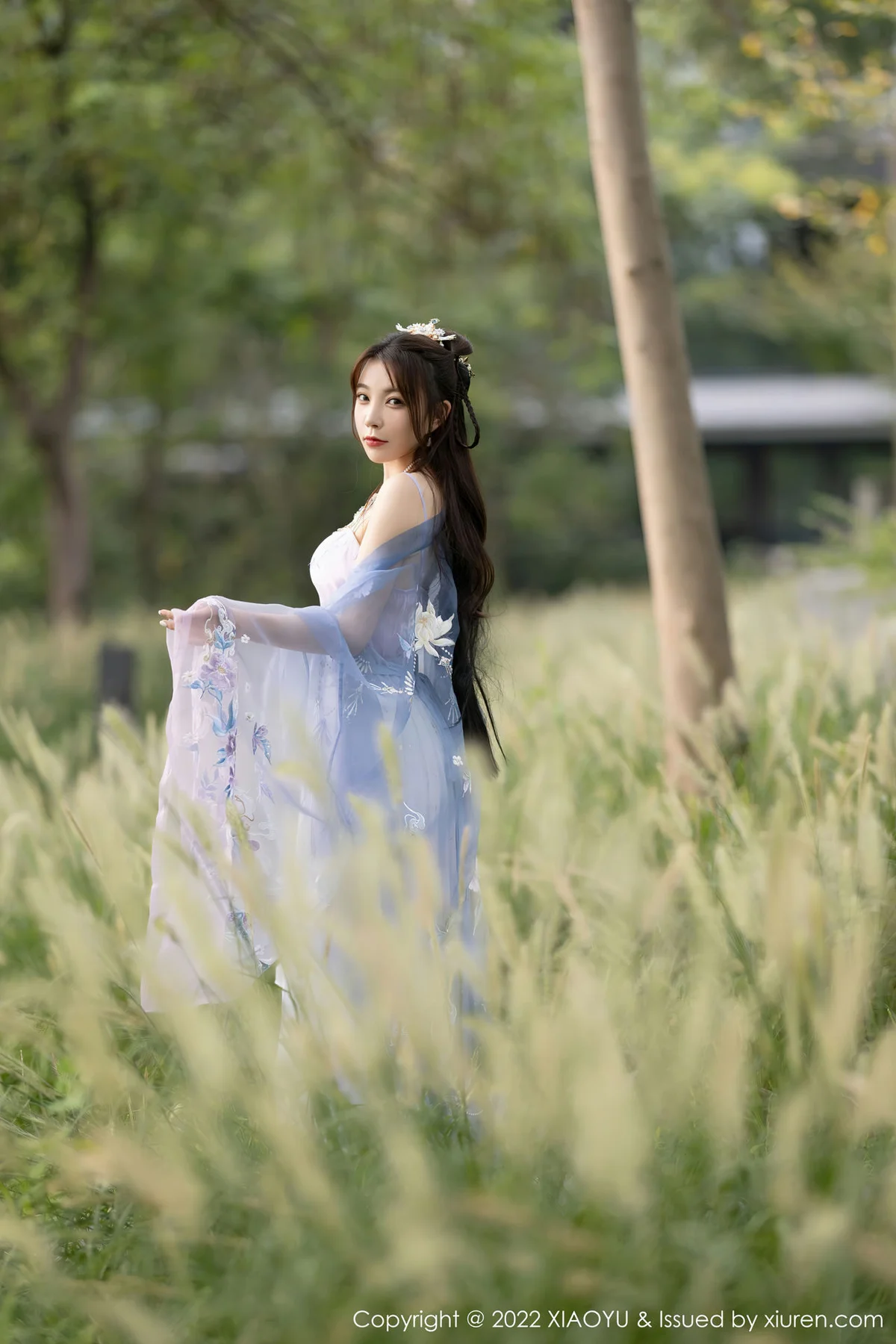 XIAOYU  语画界 Vol.866  徐莉芝Booty 浅紫色古装杭州旅拍11 - 5