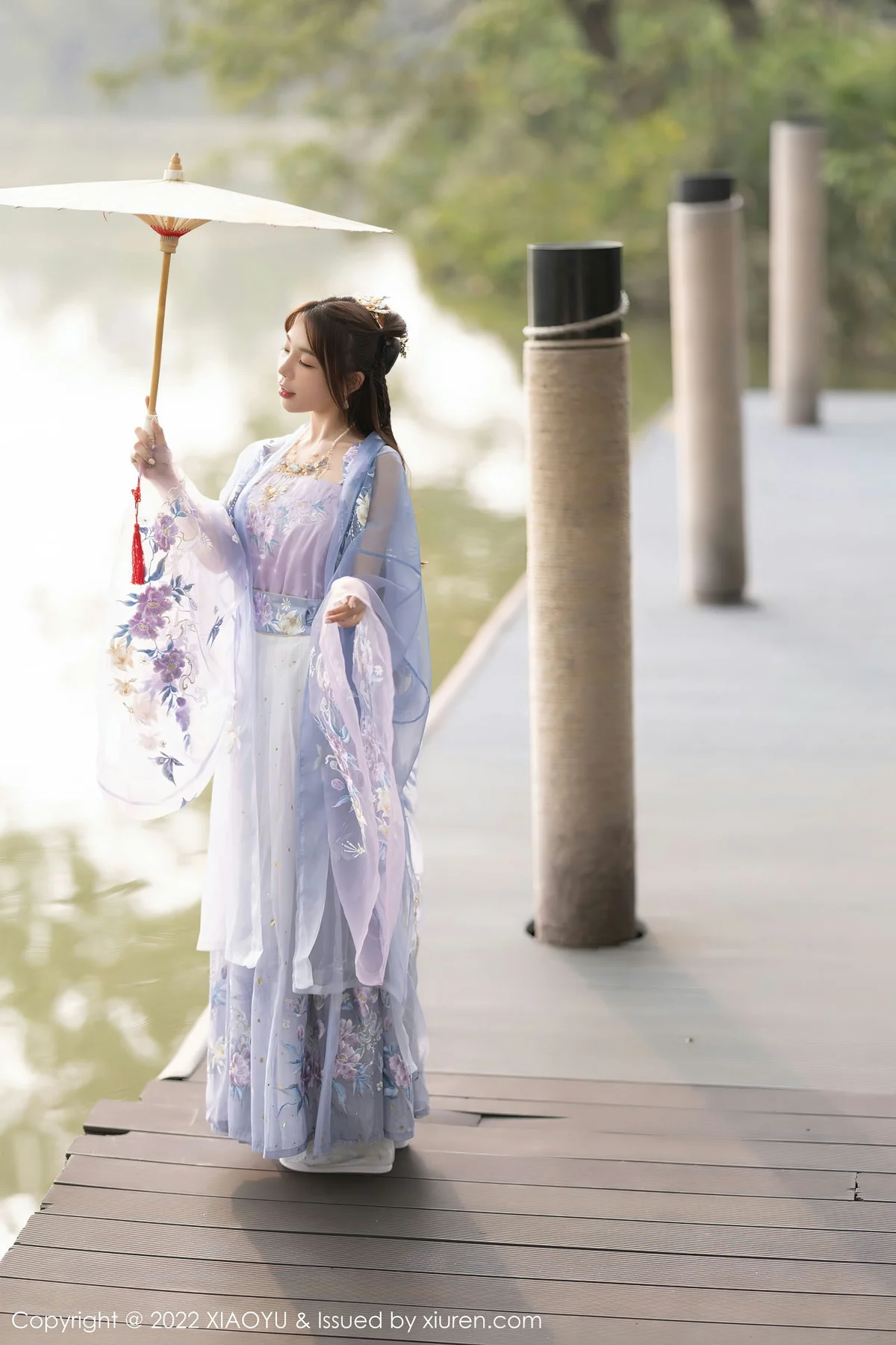 XIAOYU  语画界 Vol.866  徐莉芝Booty 浅紫色古装杭州旅拍11 - 7