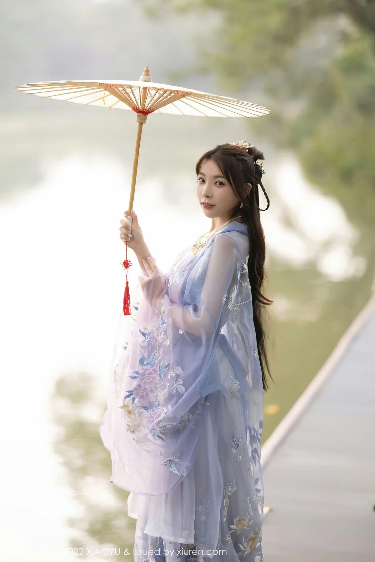 XIAOYU  语画界 Vol.866  徐莉芝Booty 浅紫色古装杭州旅拍11 - 9