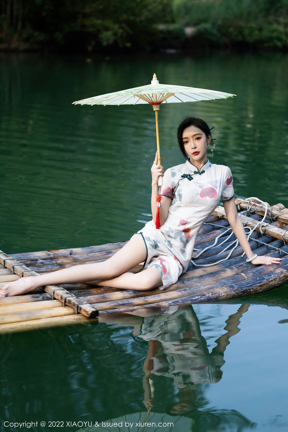 XIAOYU  语画界 Vol.872  王馨瑶yanni 图案旗袍杭州旅拍11 - 6