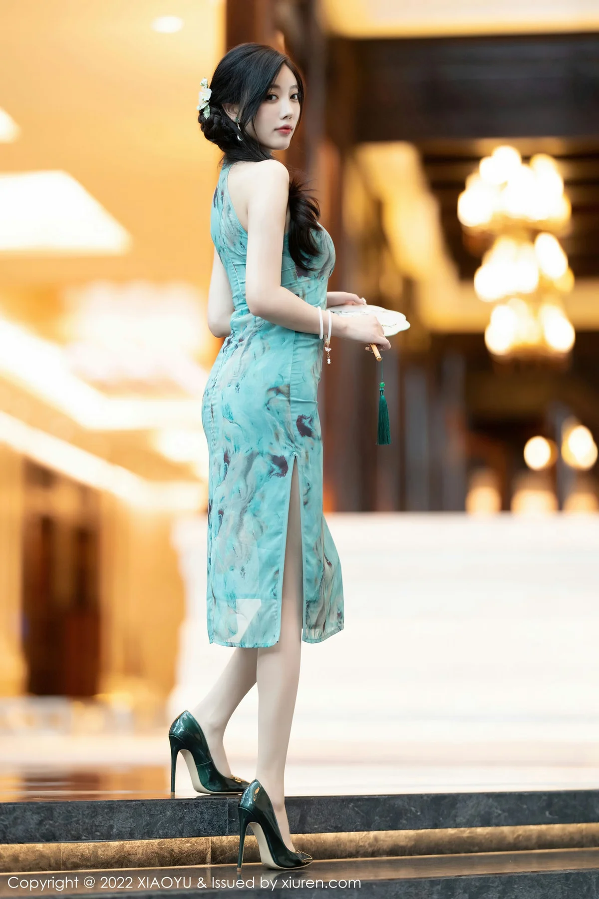 XIAOYU  语画界 Vol.882  杨晨晨Yome 旗袍服饰原色丝袜青海-海南心愿旅拍2 - 1