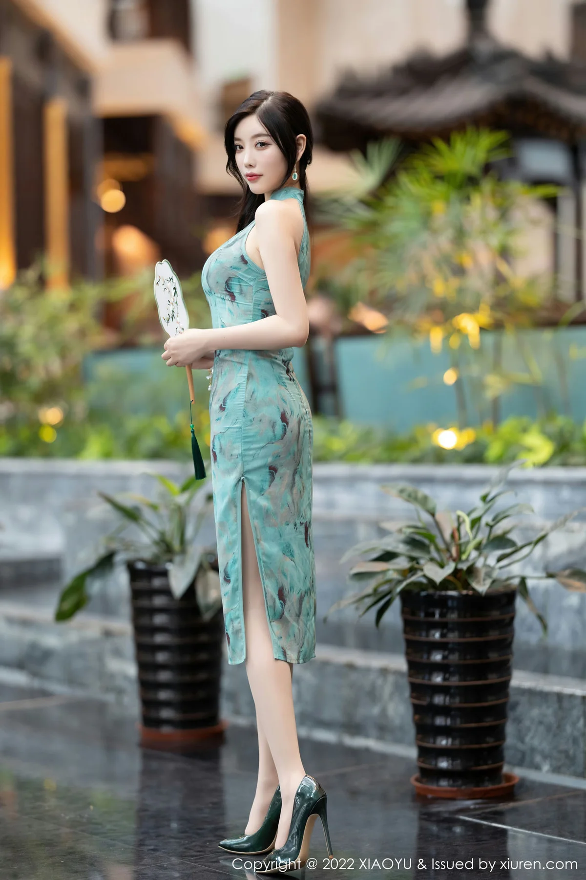 XIAOYU  语画界 Vol.882  杨晨晨Yome 旗袍服饰原色丝袜青海-海南心愿旅拍2 - 6