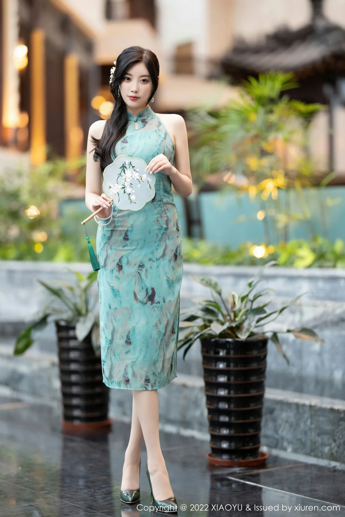 XIAOYU  语画界 Vol.882  杨晨晨Yome 旗袍服饰原色丝袜青海-海南心愿旅拍2 - 7