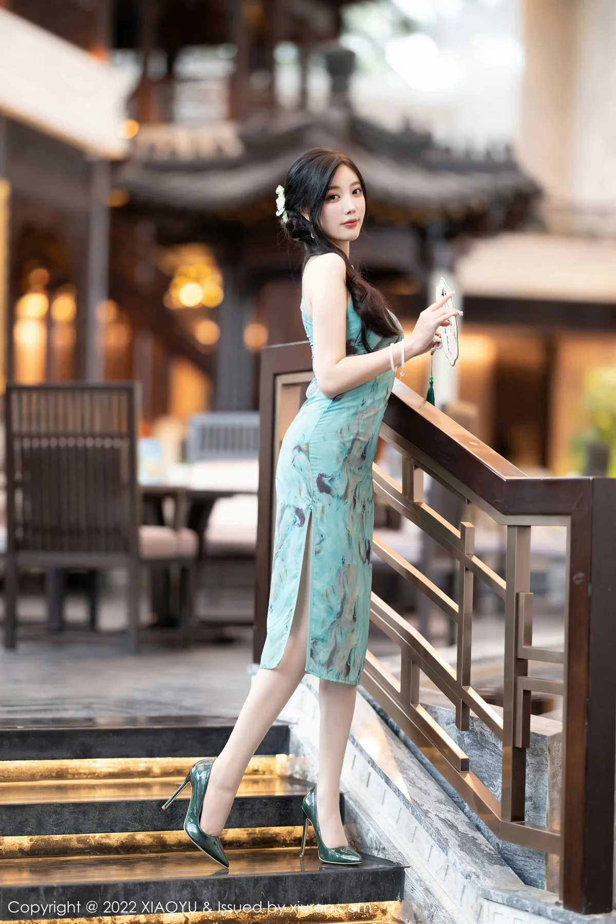 XIAOYU  语画界 Vol.882  杨晨晨Yome 旗袍服饰原色丝袜青海-海南心愿旅拍2 - 1