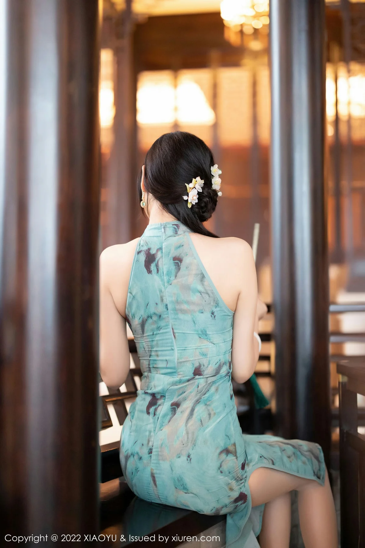 XIAOYU  语画界 Vol.882  杨晨晨Yome 旗袍服饰原色丝袜青海-海南心愿旅拍2 - 4