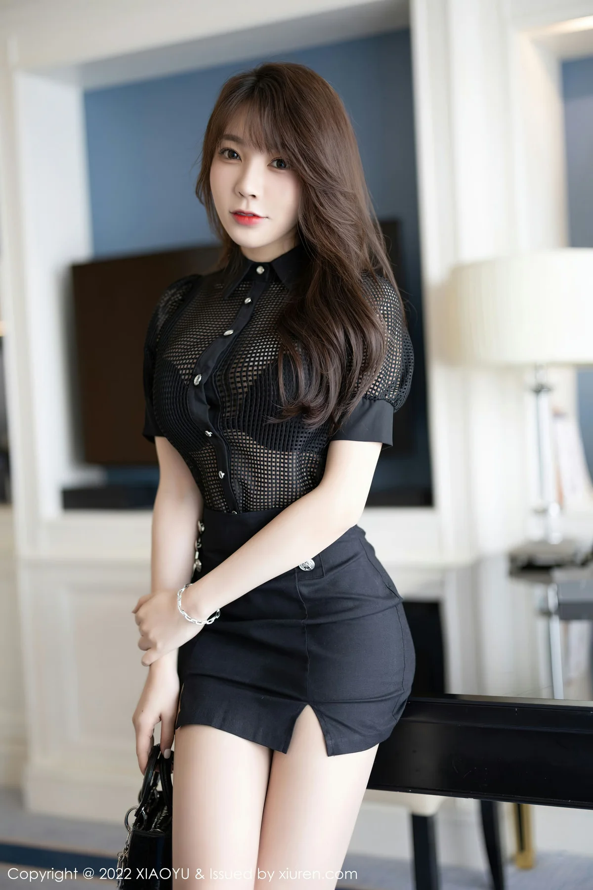 XIAOYU  语画界 Vol.898  徐莉芝Booty 黑色轻透上衣杭州旅拍22 - 2