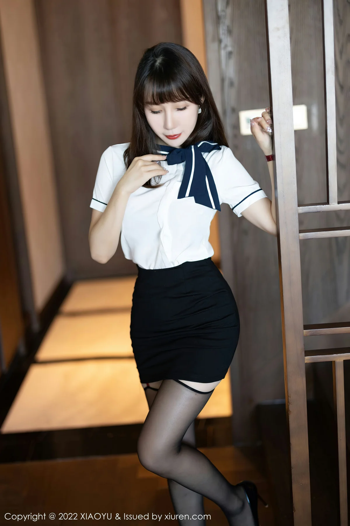 XIAOYU  语画界 Vol.918  波巧酱 制服诱惑性感写真 - 6